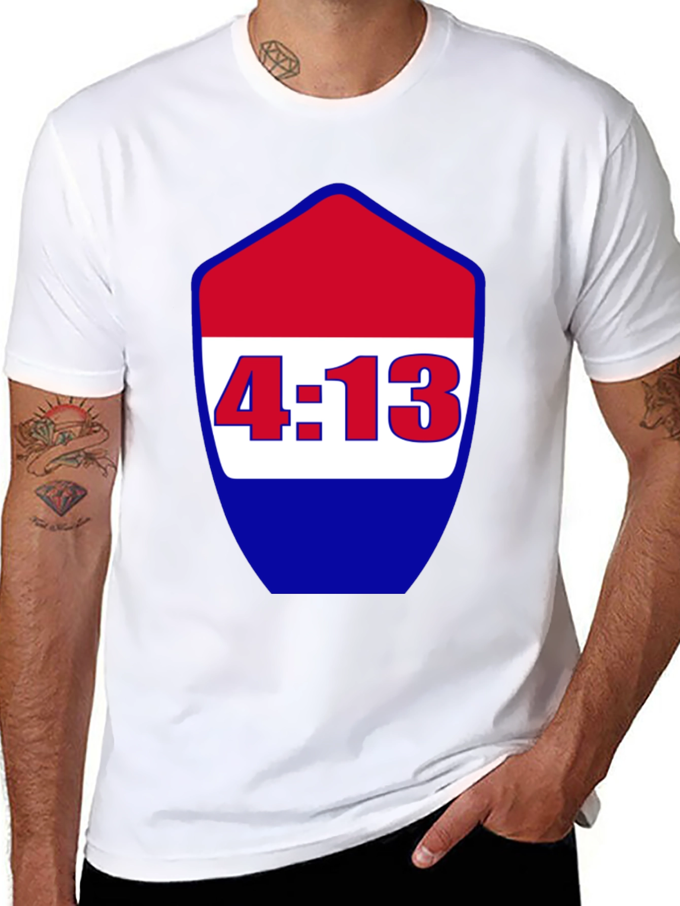 Black 4:13 Graphic Tee - Men's Black Short Sleeve view 8