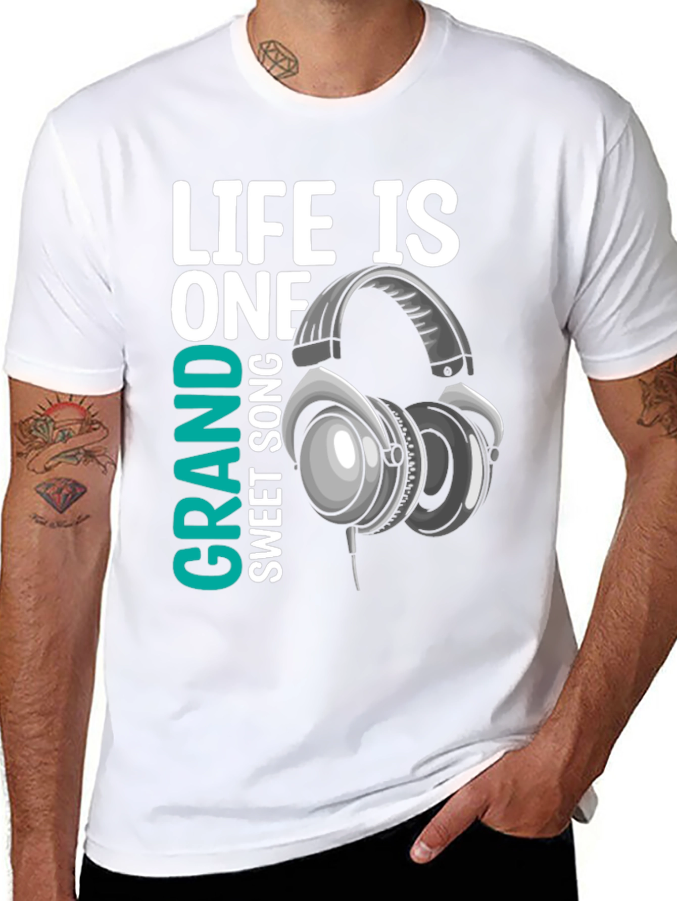 Black Life Is One Grand Sweet Song T-Shirt view 8