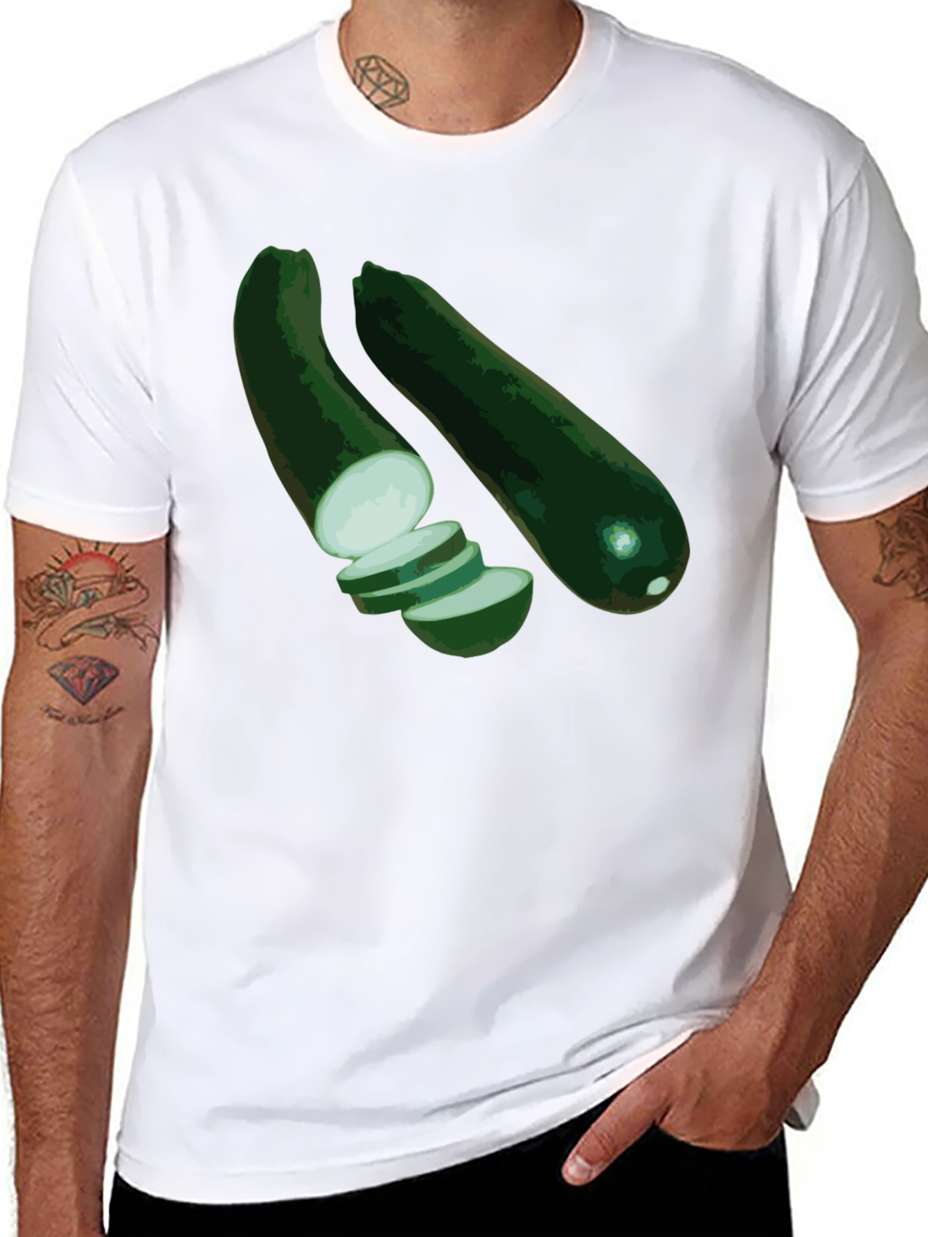 Zucchini Graphic Tee - 8