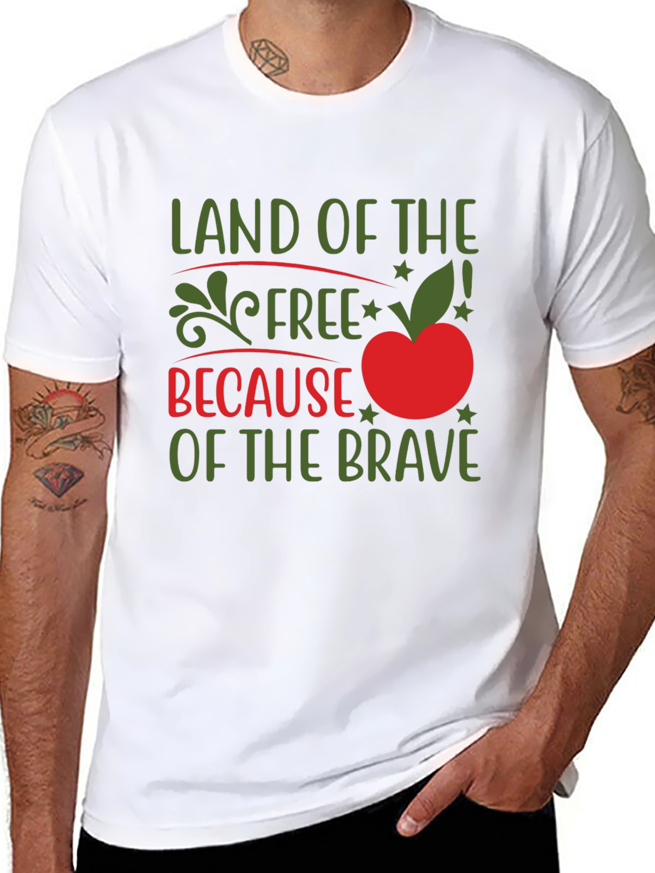 Patriotic Land of the Free T-Shirt - 8