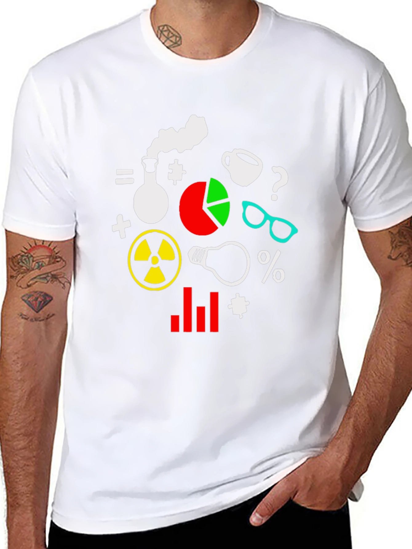 Black Science T-Shirt | Novelty Graphic Tee view 8