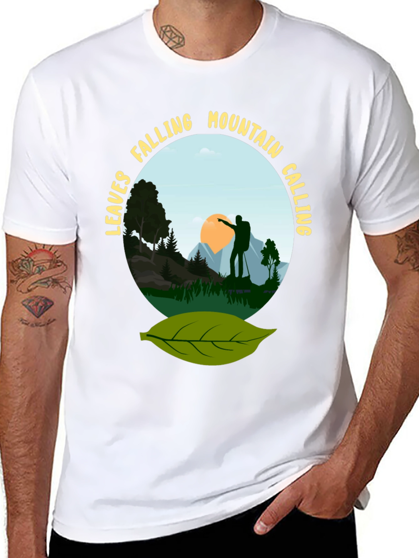 Black Mountain Calling Graphic Tee view 8