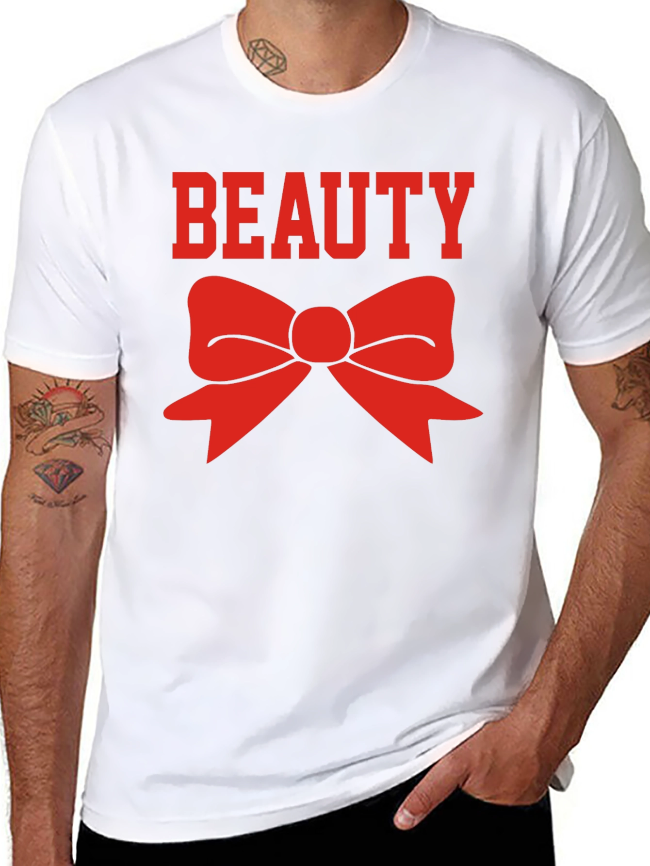 Black Beauty Bow Graphic T-Shirt view 8