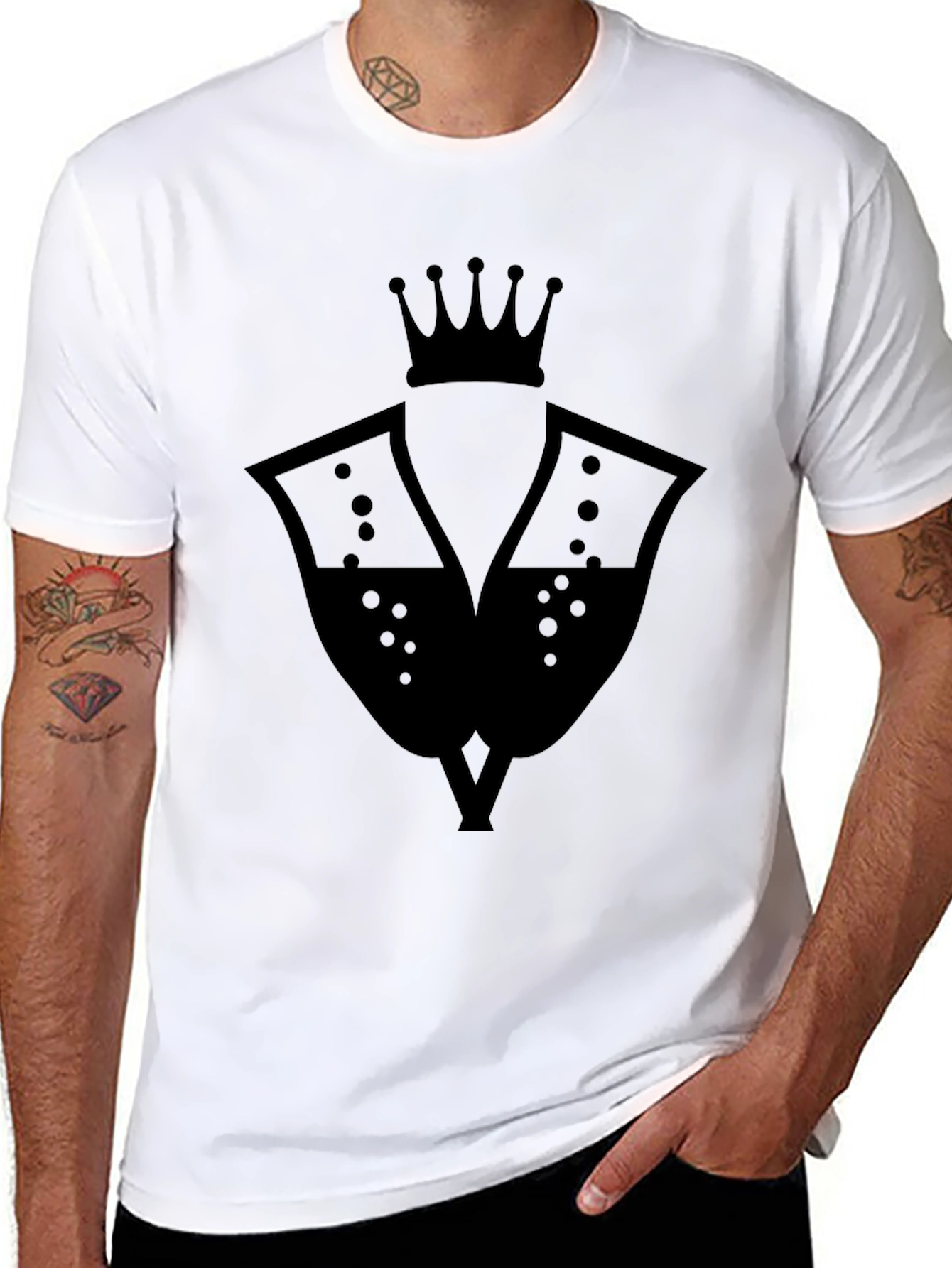 Black King's Toast Black T-Shirt - Stylish Graphic Tee view 8