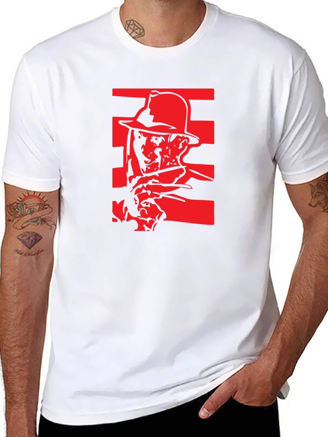 Black Nightmare on Elm Street Graphic Tee view 8