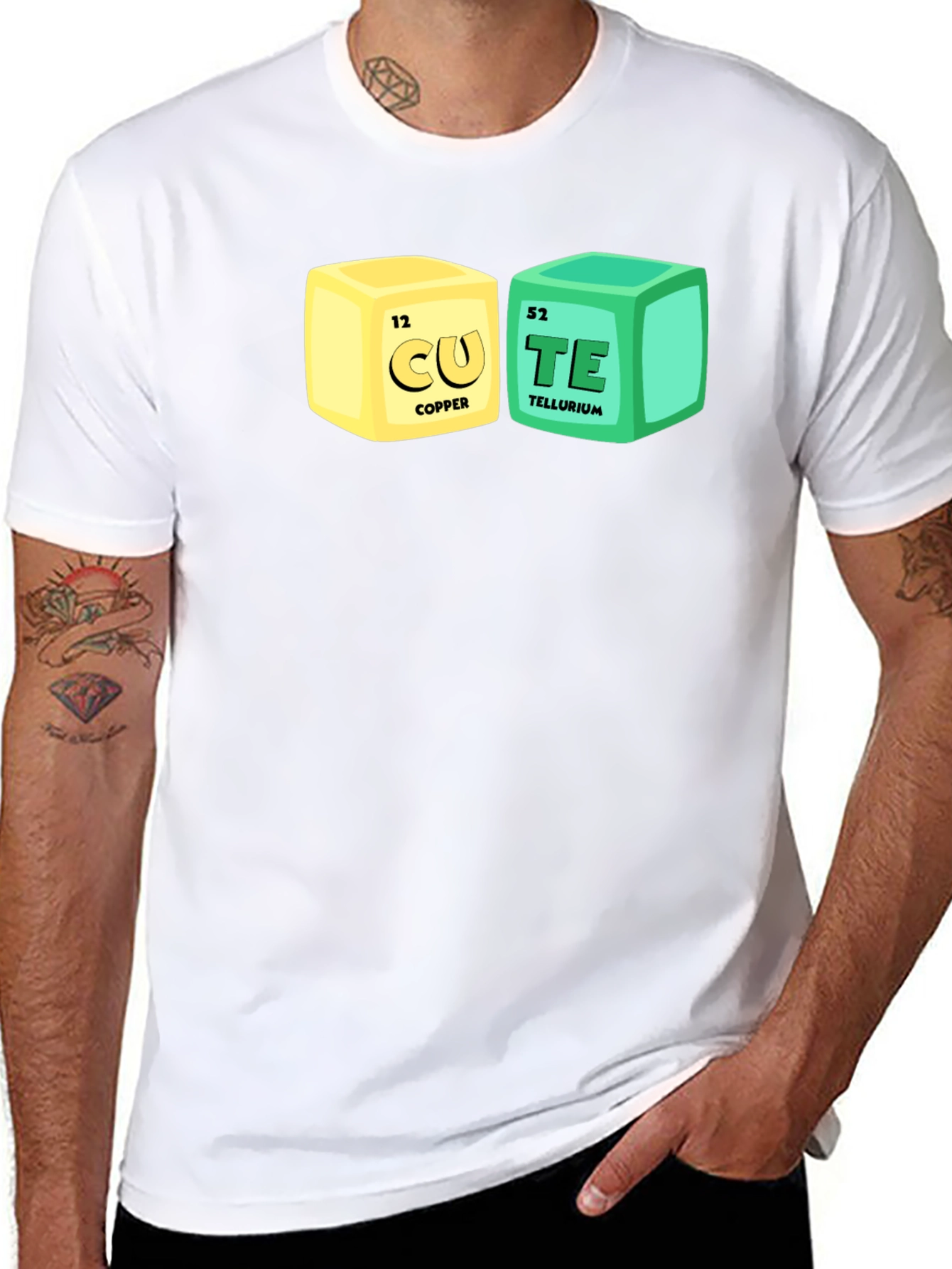 Cute Periodic Table Element Pun T-Shirt - 8