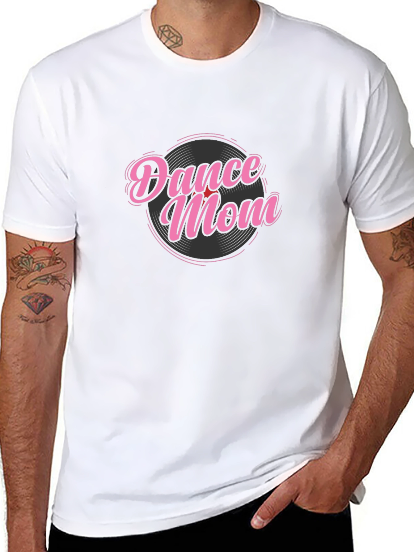 Black Dance Mom Black T-Shirt view 8