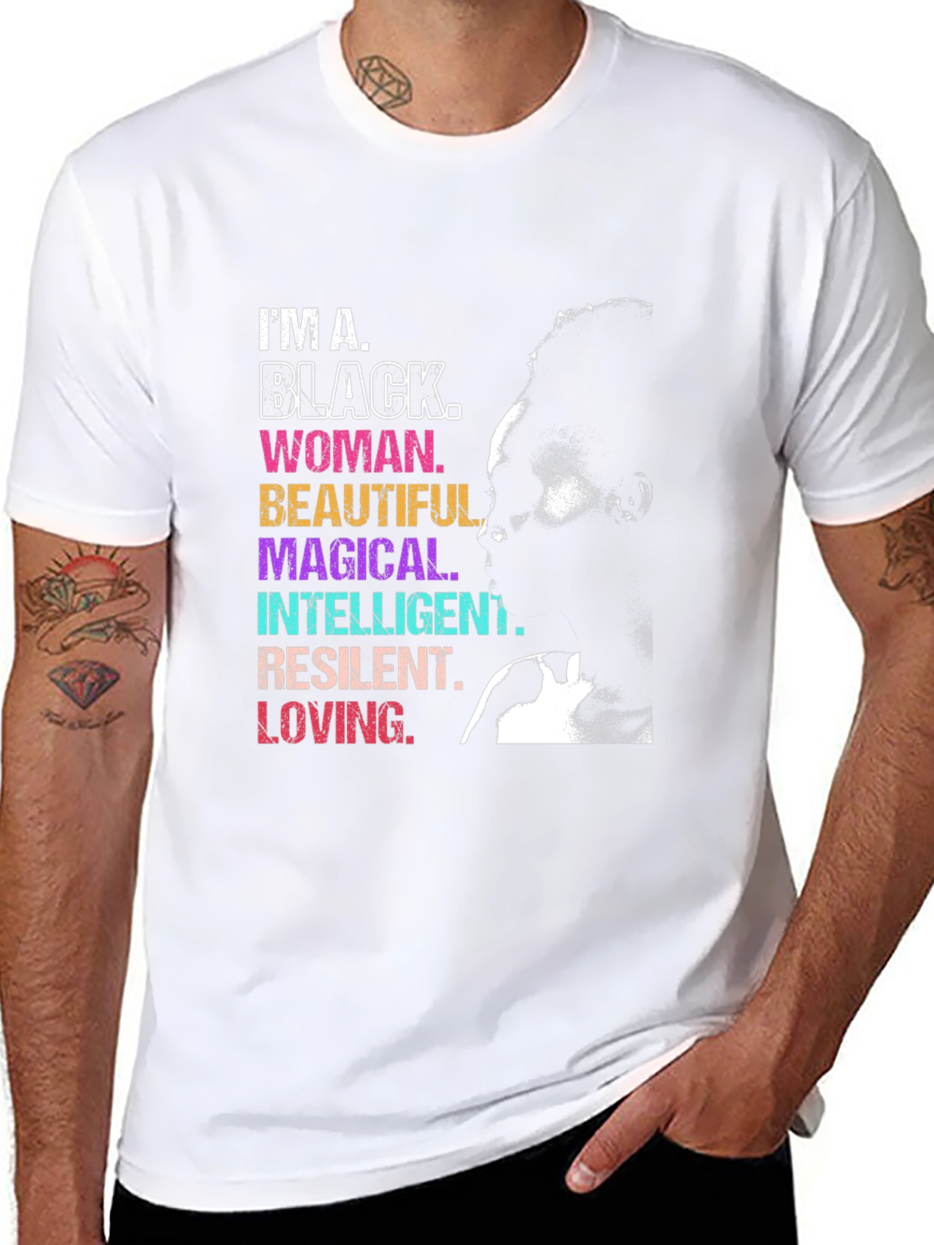 Black Woman Empowerment T-Shirt - 8