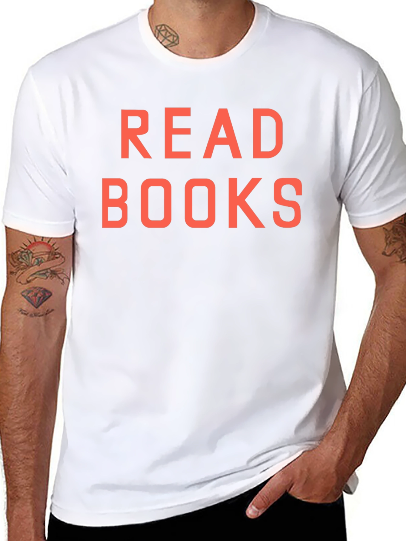 Black Read Books Graphic Tee - Stylish Book Lover T-Shirt view 8