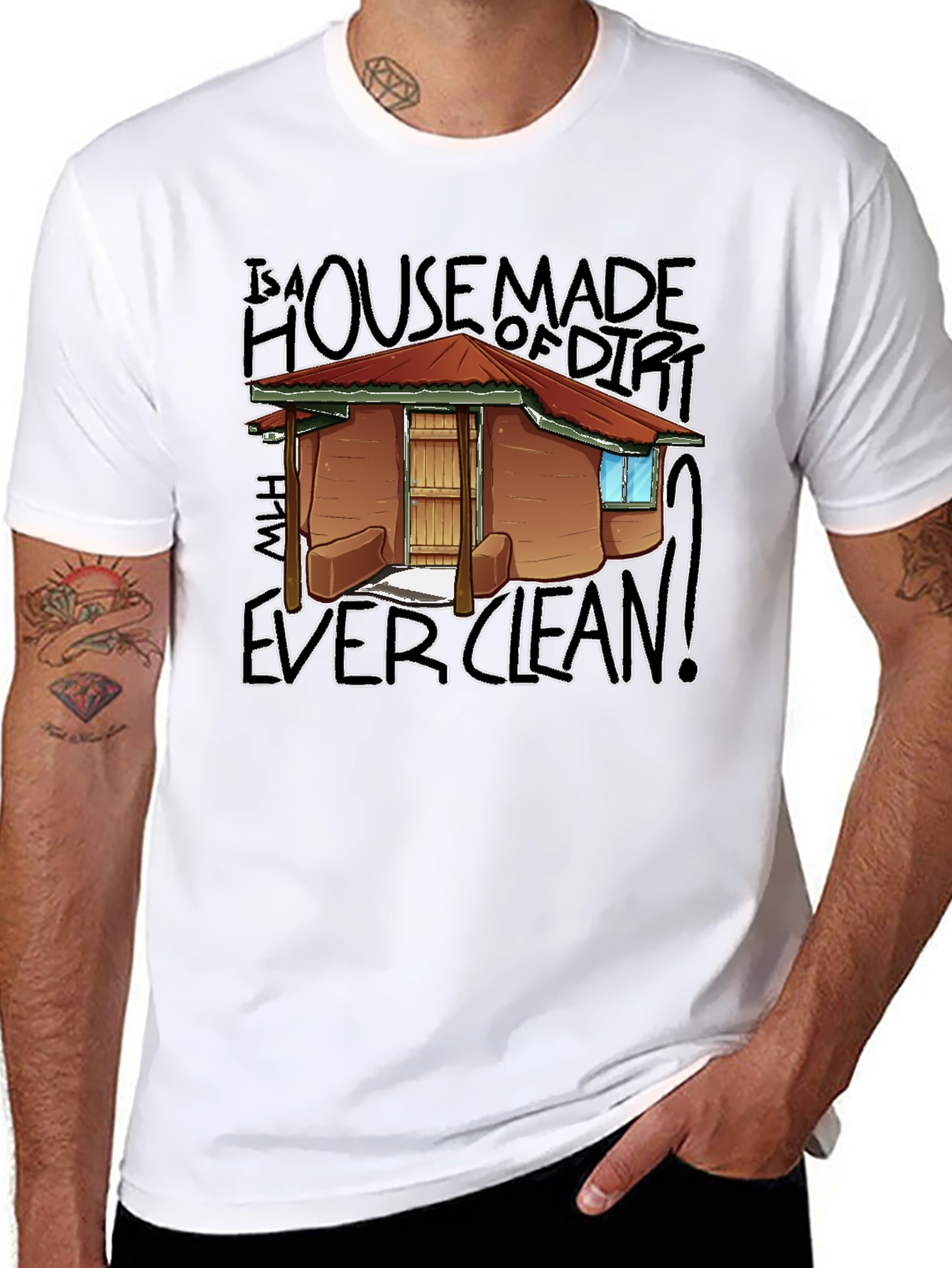 Black House Made Of Dirt Shirt view 8