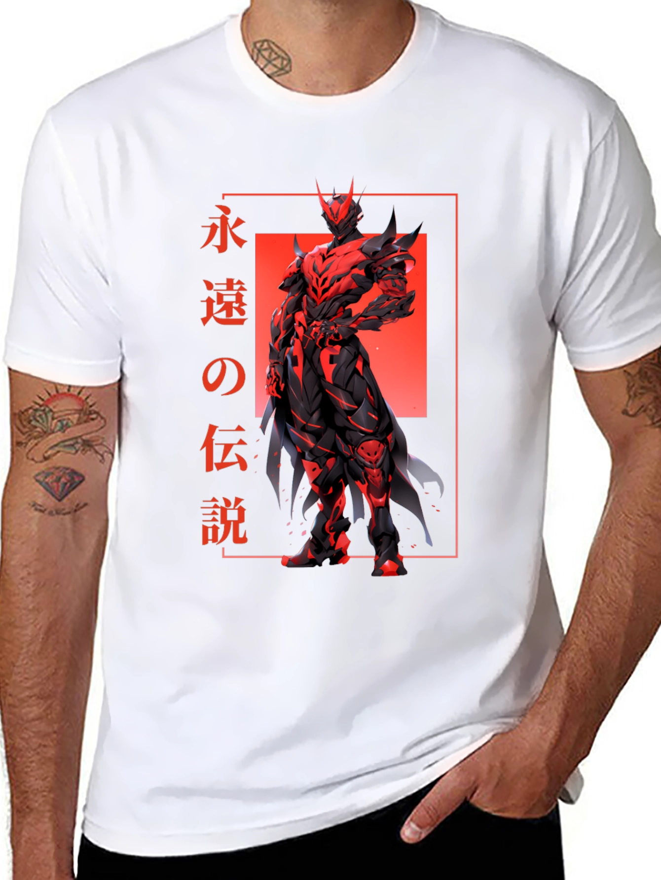 Anime Legend Black T-Shirt - 8