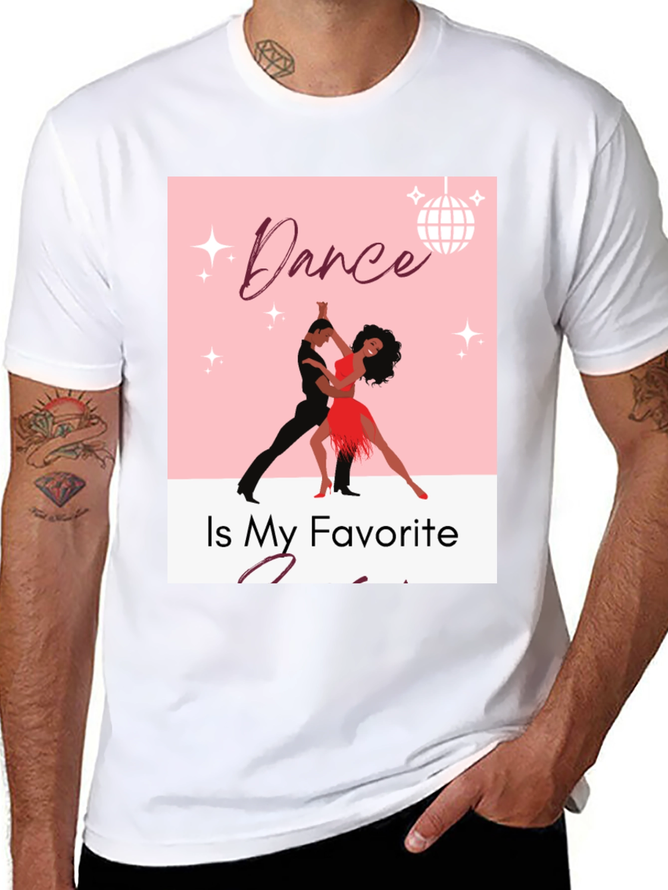 Black Dance Is My Favorite Season T-Shirt view 8
