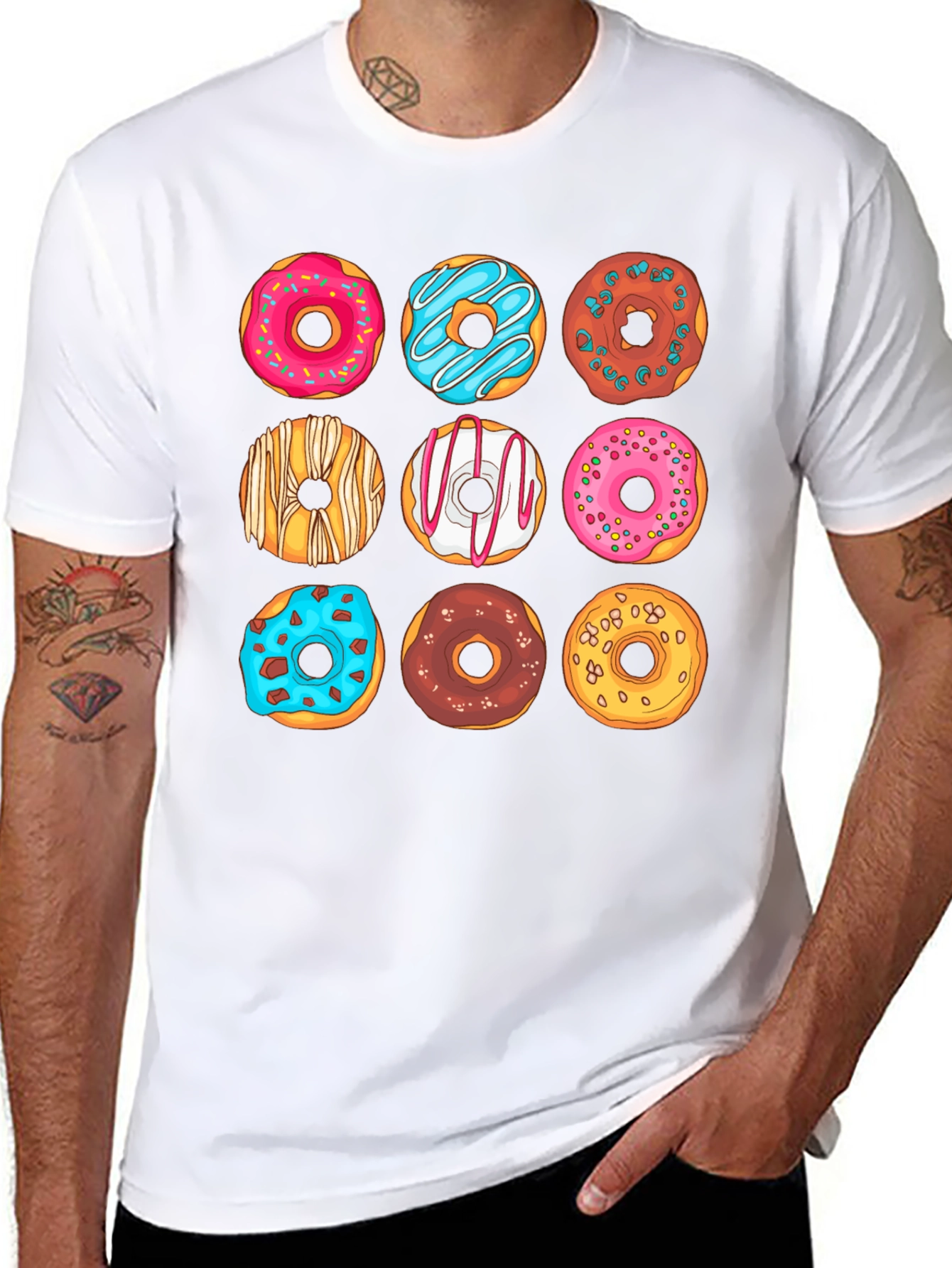 Donut Lover T-Shirt - Fun & Delicious Design - 8