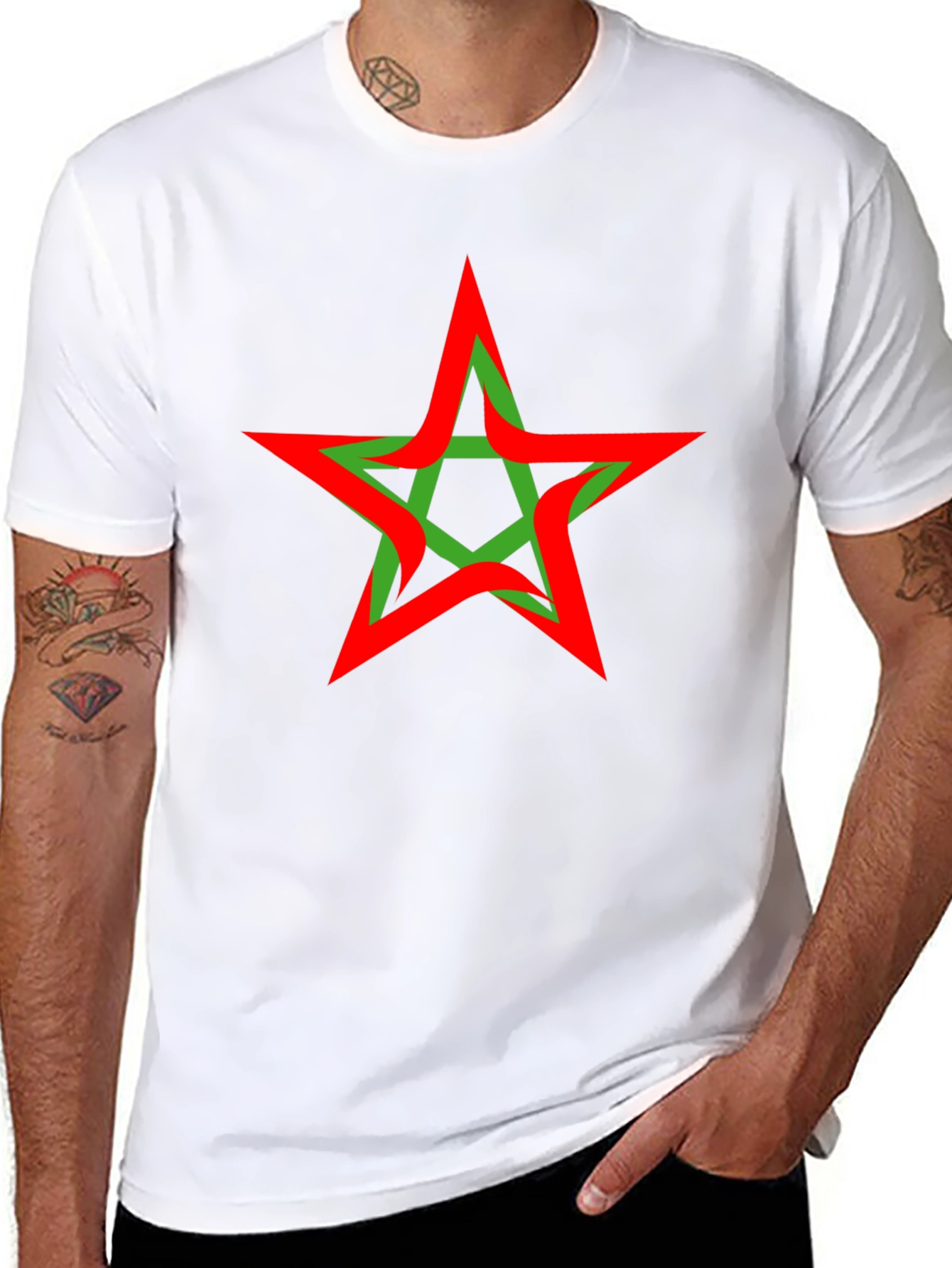 Black Star Graphic T-Shirt view 8