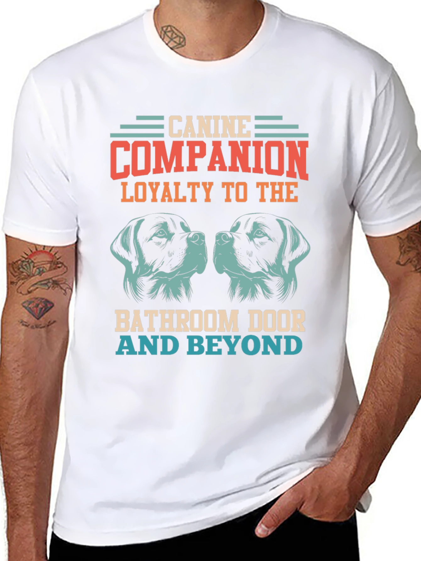 Canine Companion T-Shirt - Dog Lover Apparel - 8