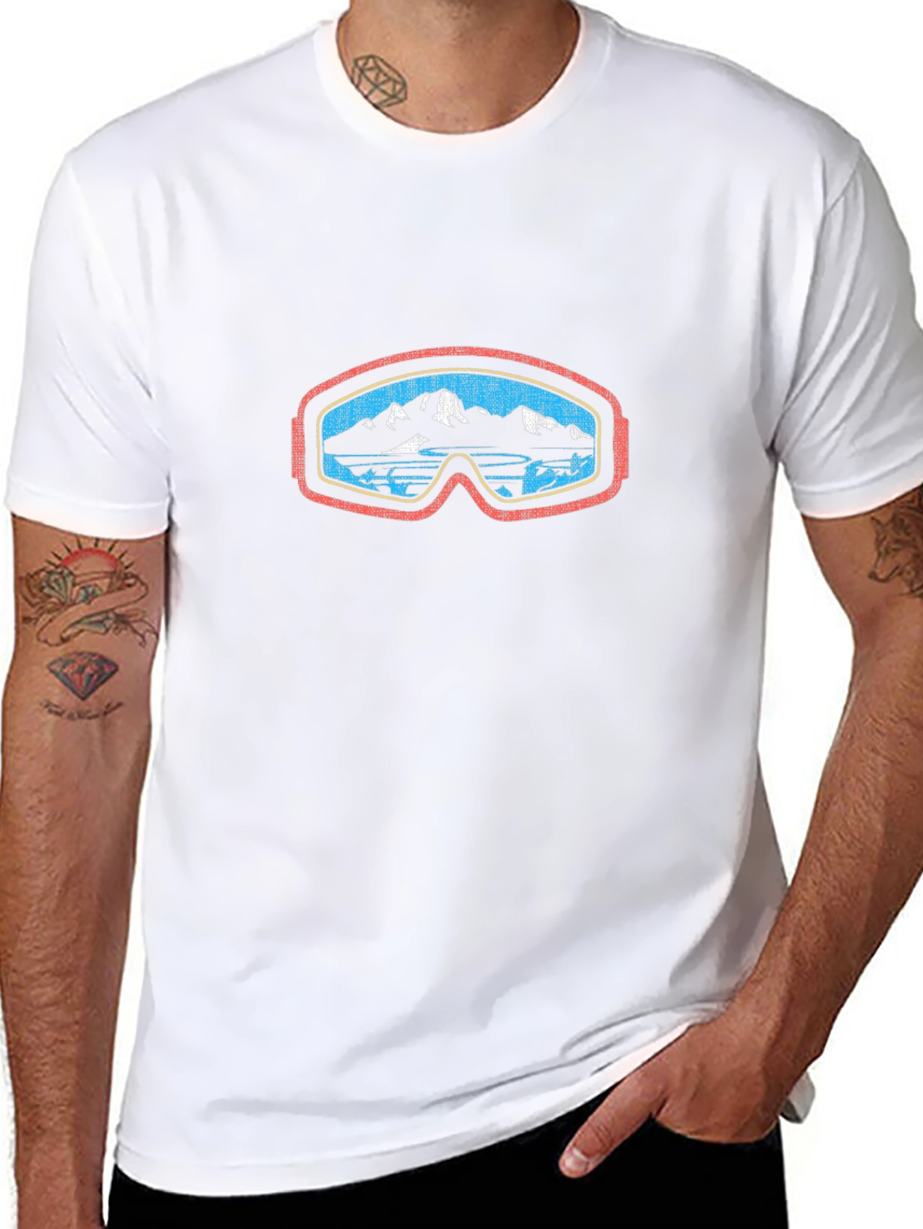 Black Mountain Goggle Graphic Tee - Adventure Ready view 8