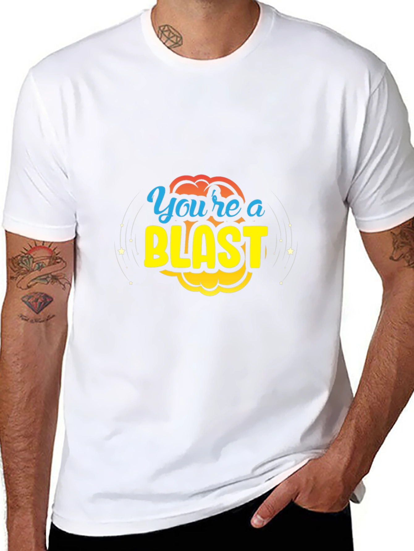 Black You're a Blast T-Shirt view 8