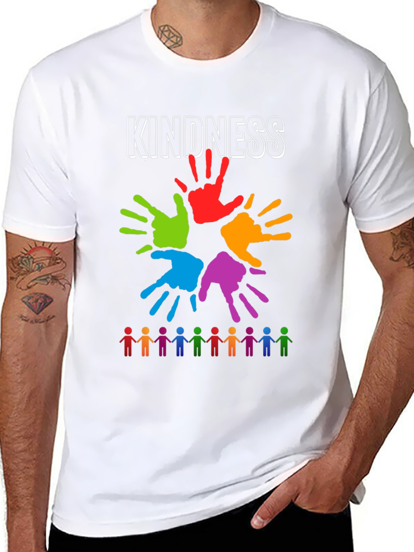 Kindness Graphic Tee - Unity & Diversity Shirt - 8