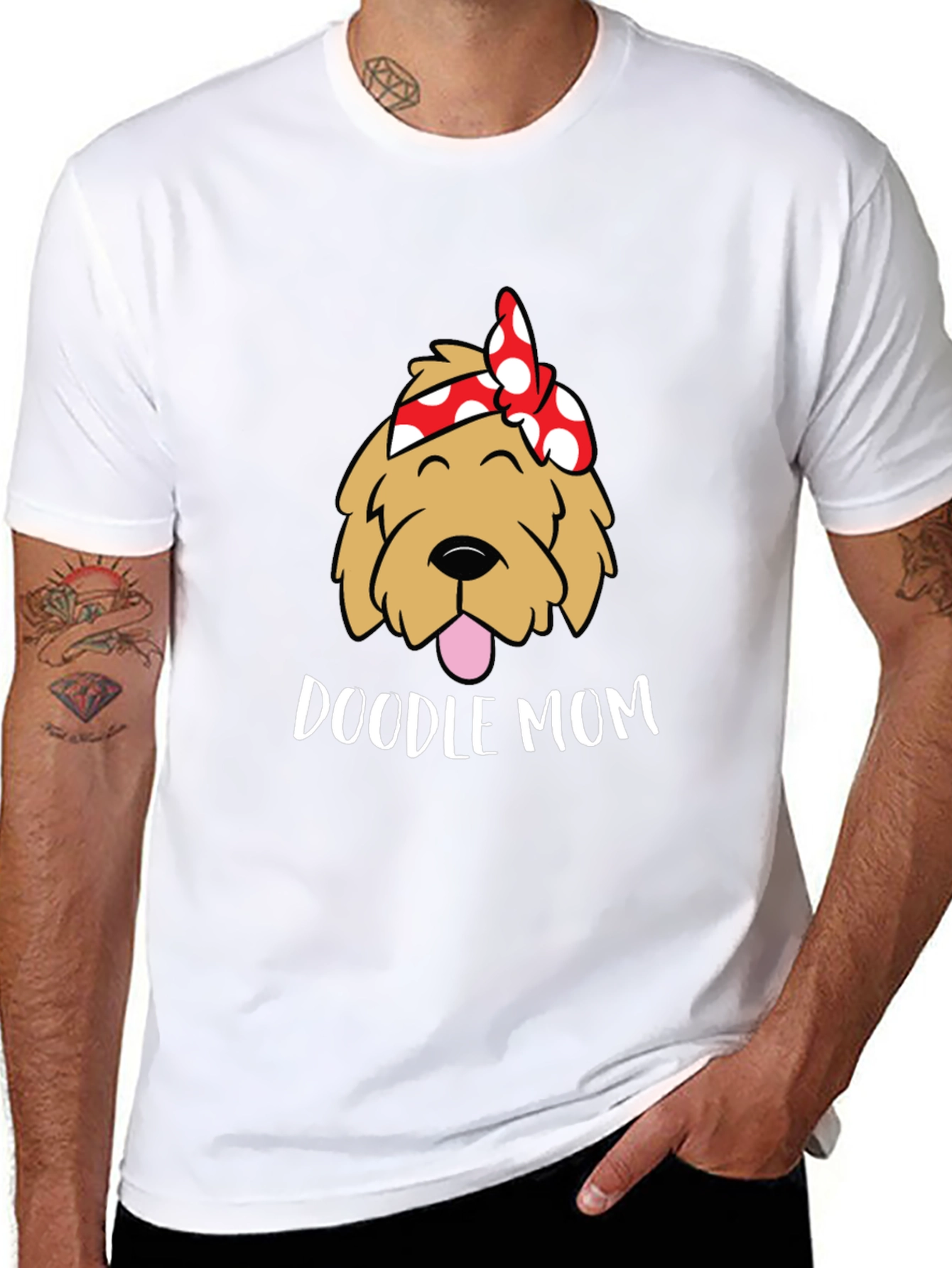 Doodle Mom T-Shirt - Dog Lover Apparel - 8
