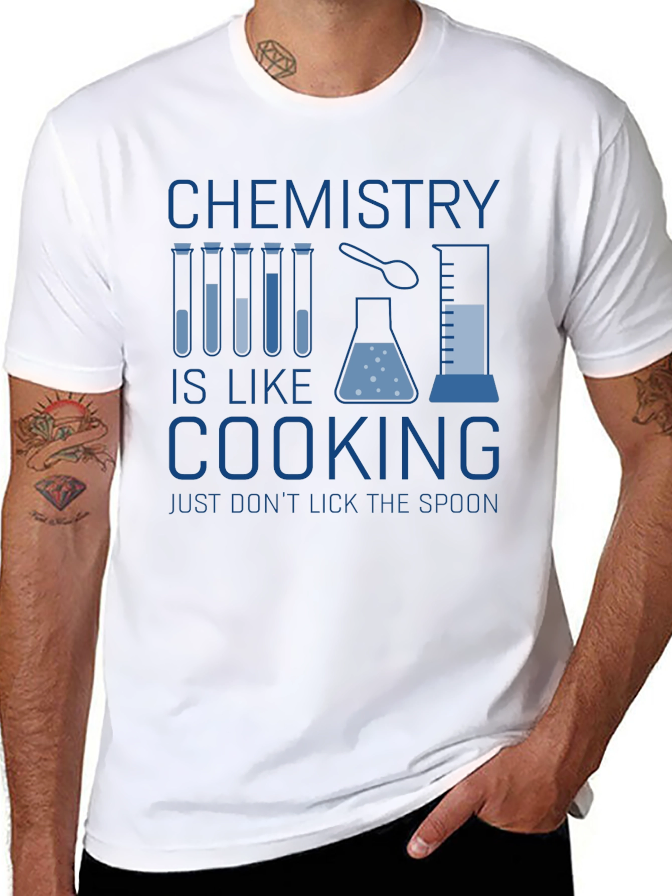 Black Chemistry is Like Cooking Graphic Tee view 8