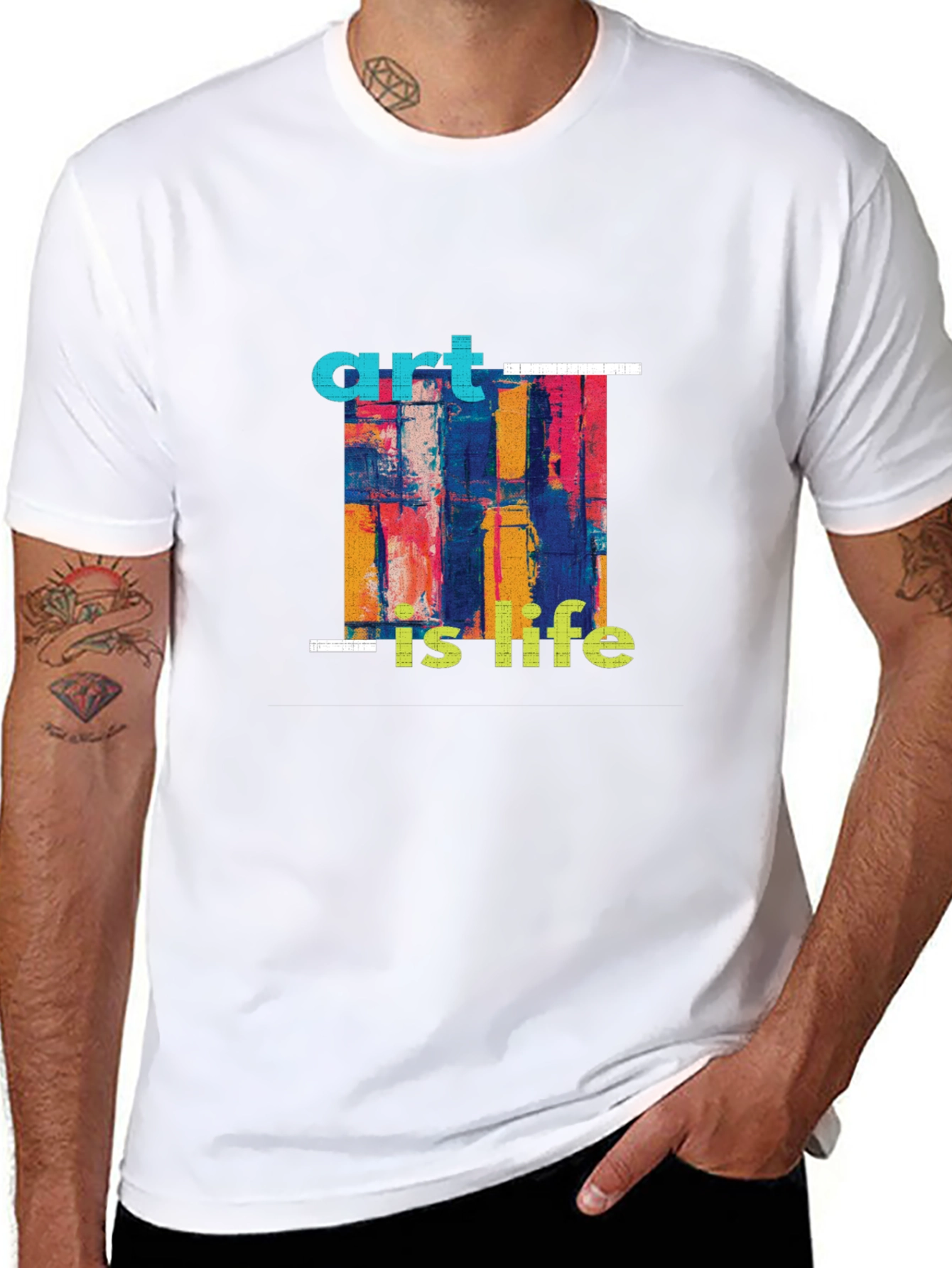 Black Art is Life Graphic Tee - Stylish Comfort view 8