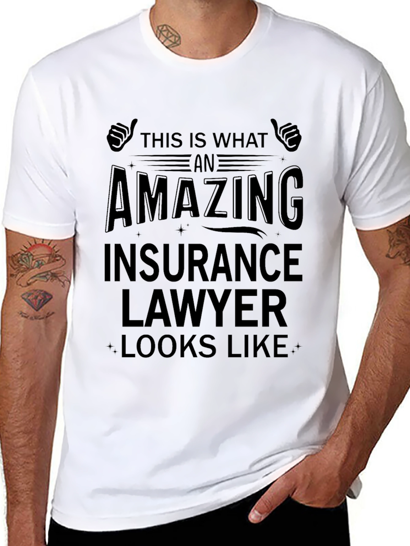 Amazing Insurance Lawyer T-Shirt - Gift Idea - 8