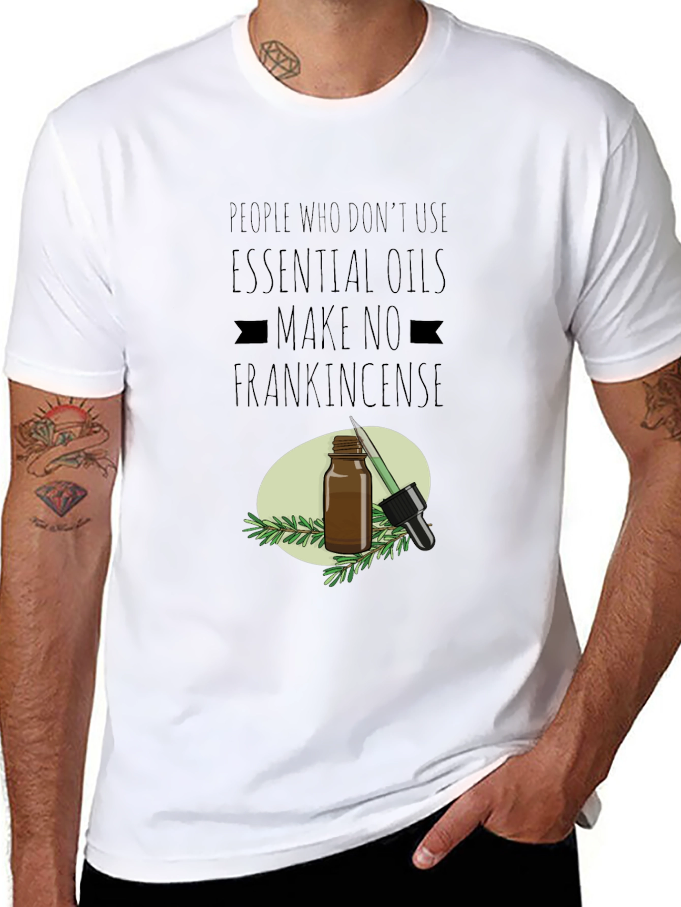 Essential Oil T-Shirt: Make No Frankincense - 8