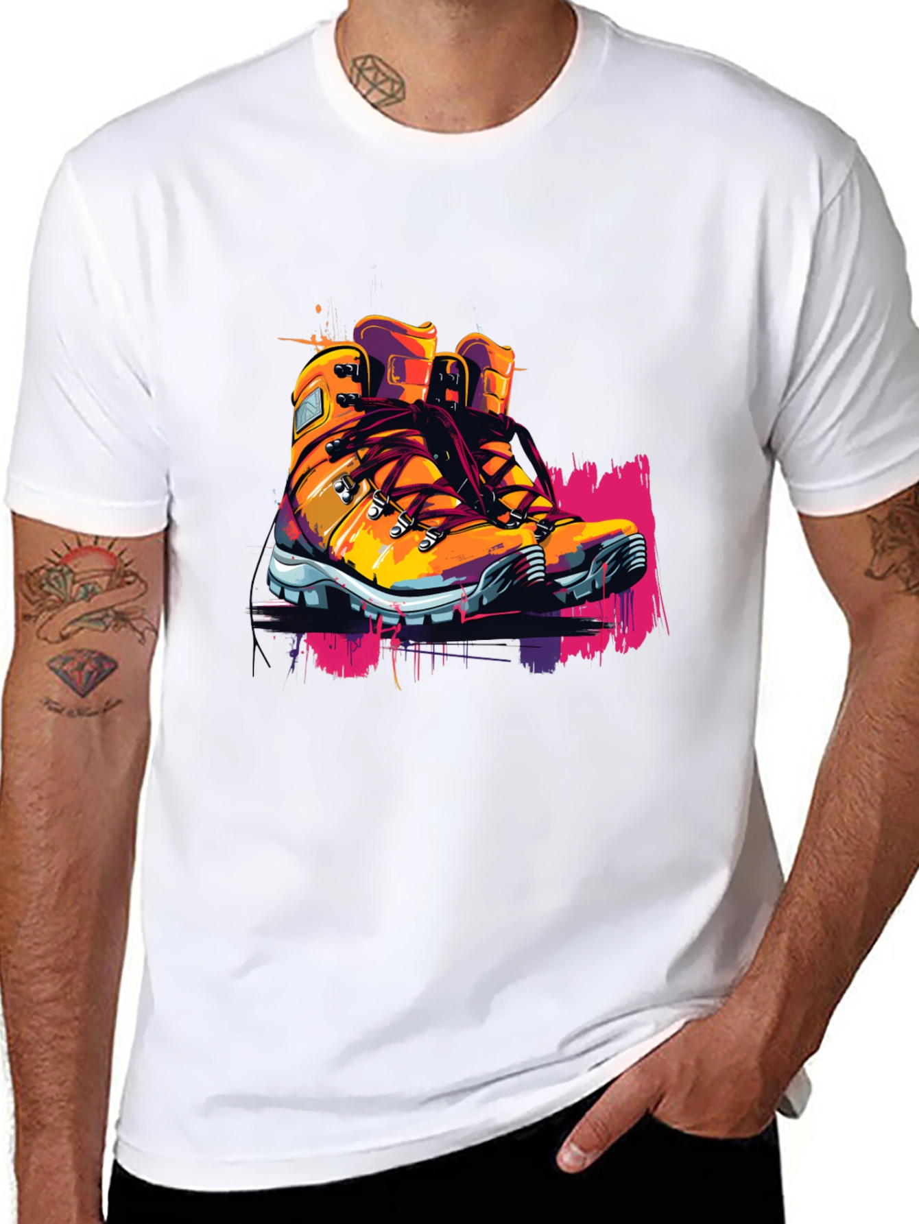 Hiking Boot Graphic Tee - Adventure Ready! - 8
