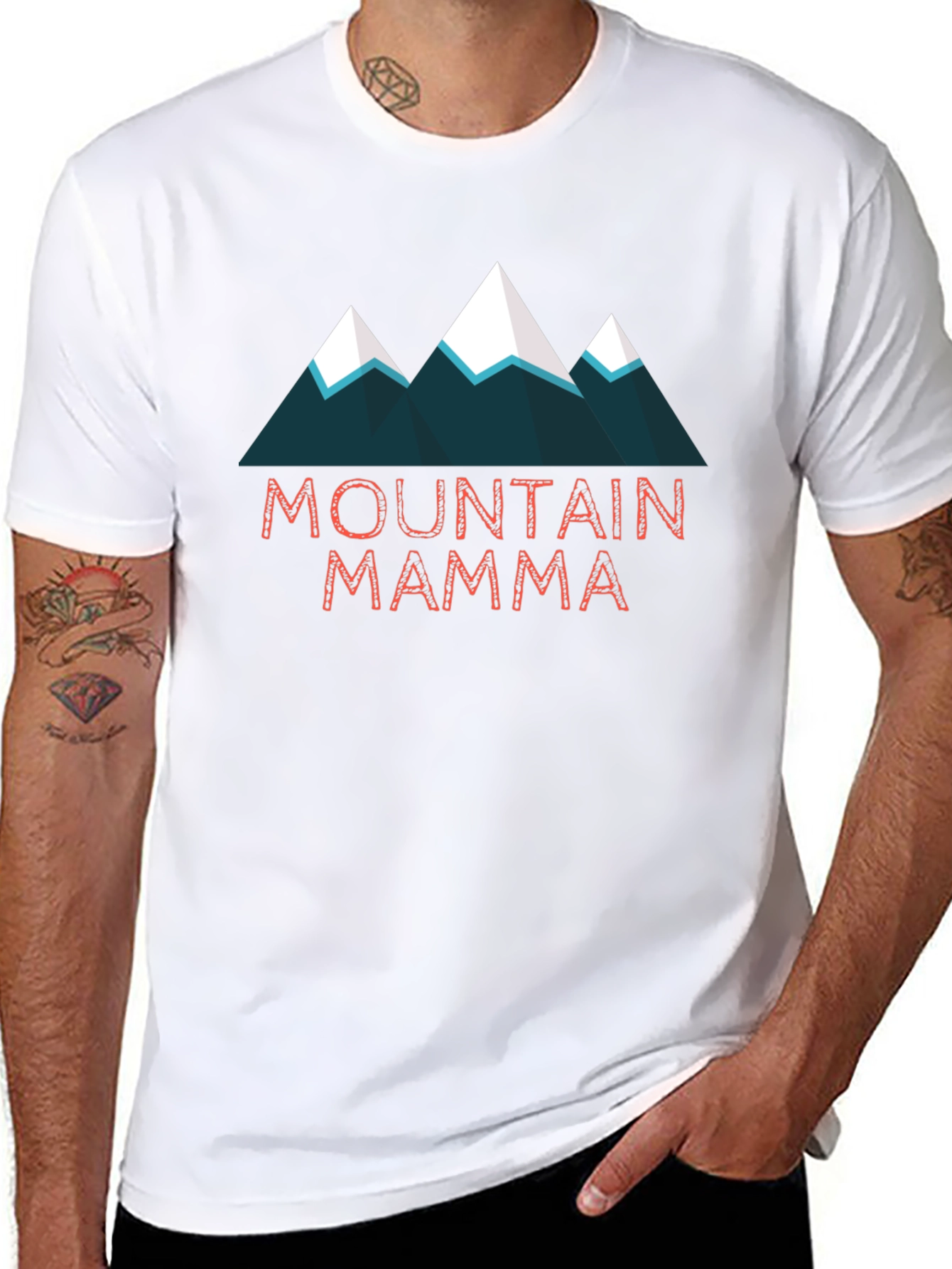 Black Mountain Mama Graphic Tee - Nature Lover T-Shirt view 8