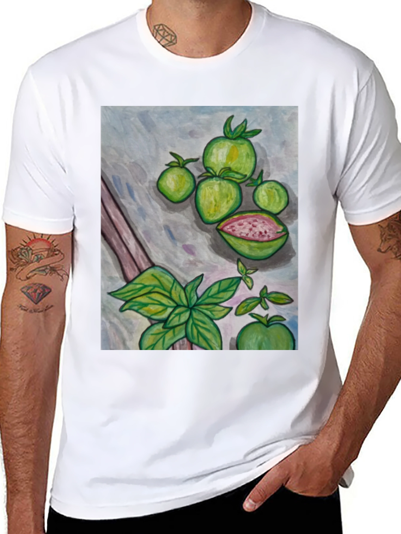 Black Guava Still Life Tee view 8
