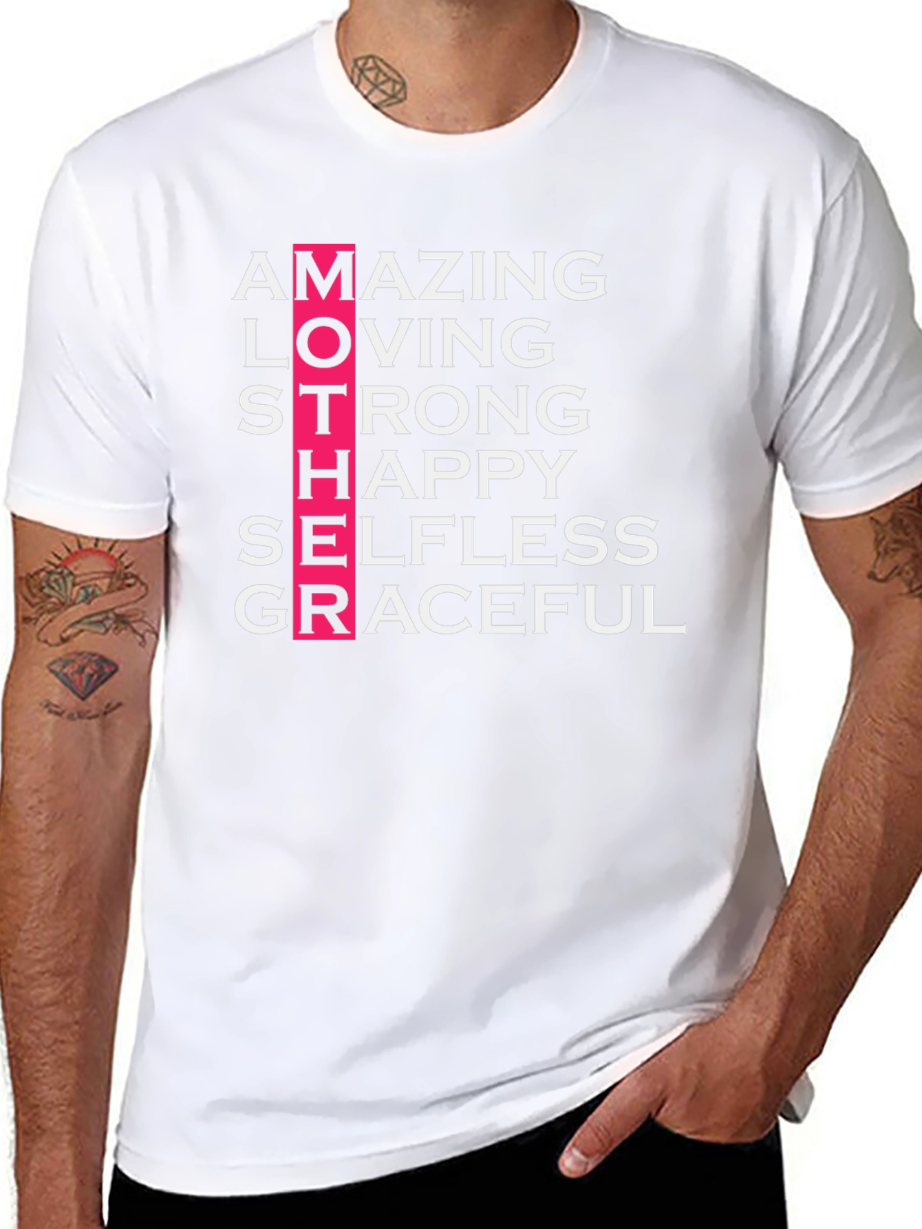 Amazing Mother Graphic T-Shirt - 8