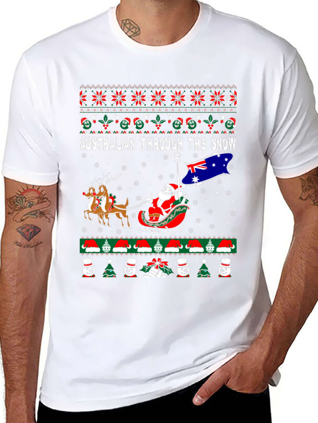 Aussie Christmas T-Shirt - 8