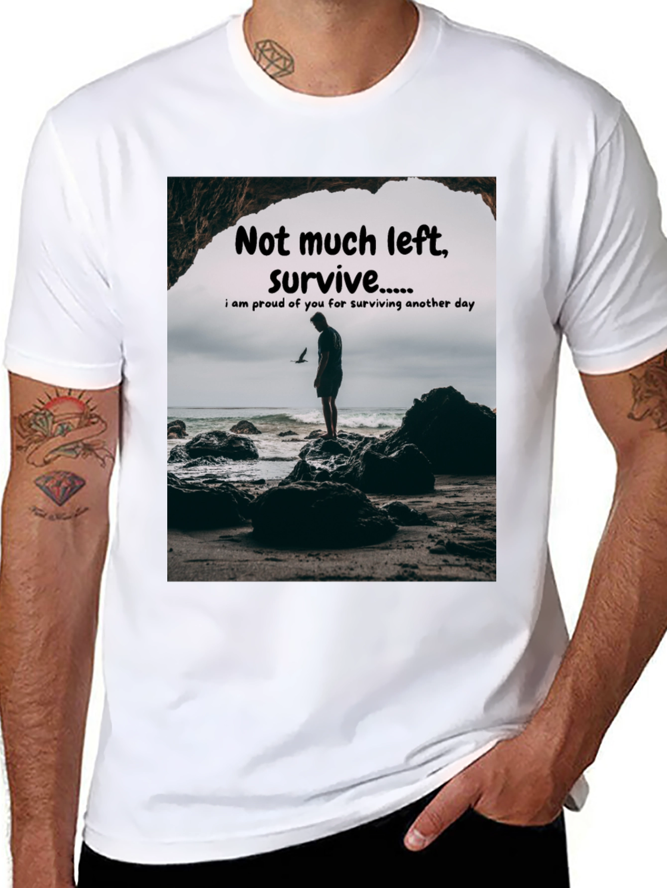 Not Much Left, Survive T-Shirt - 8