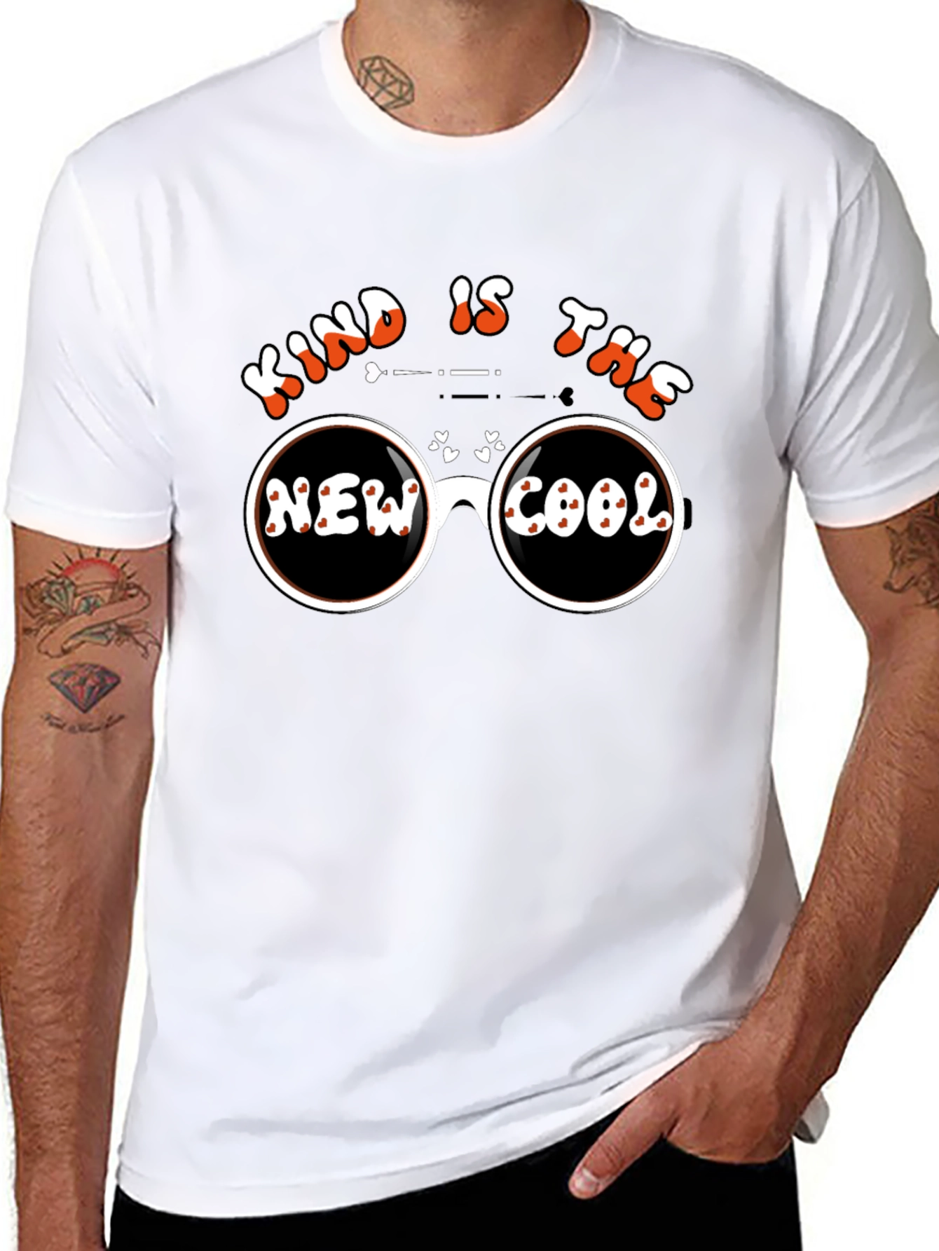 Black Kind is the New Cool Graphic T-Shirt view 8