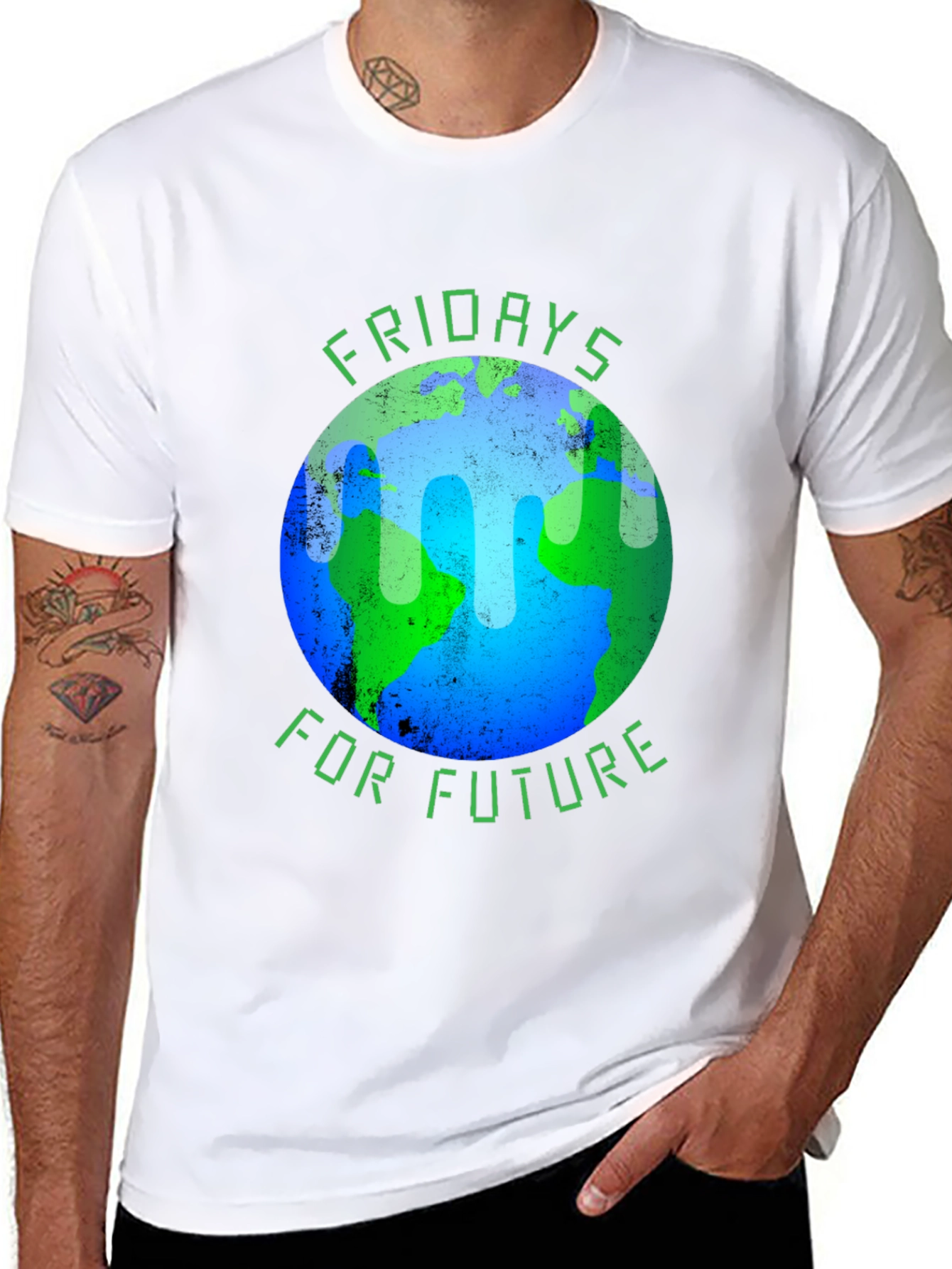 Black Fridays For Future Graphic T-Shirt view 8