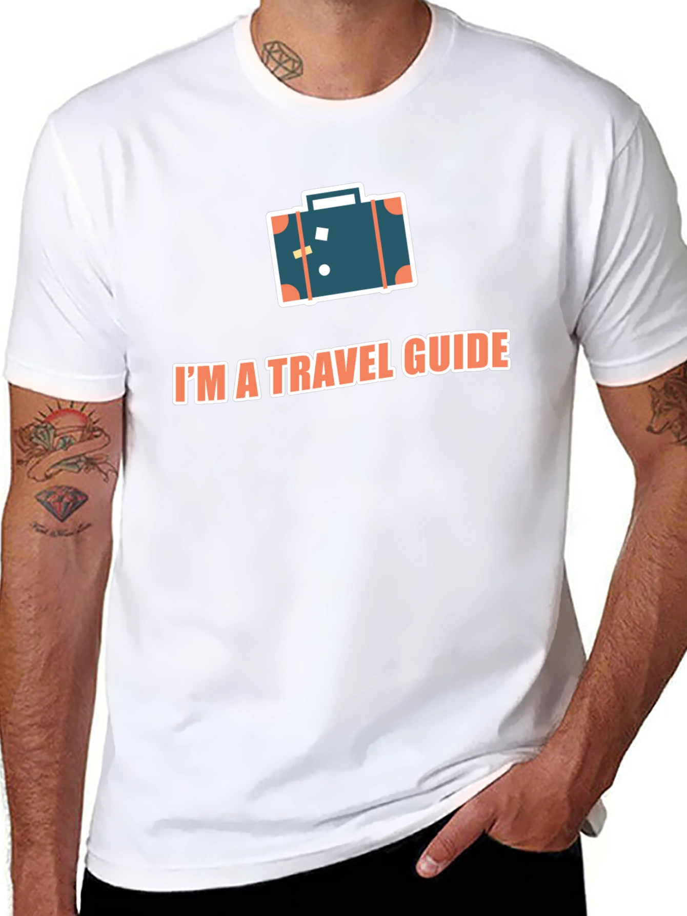 Travel Guide Graphic T-Shirt - 8