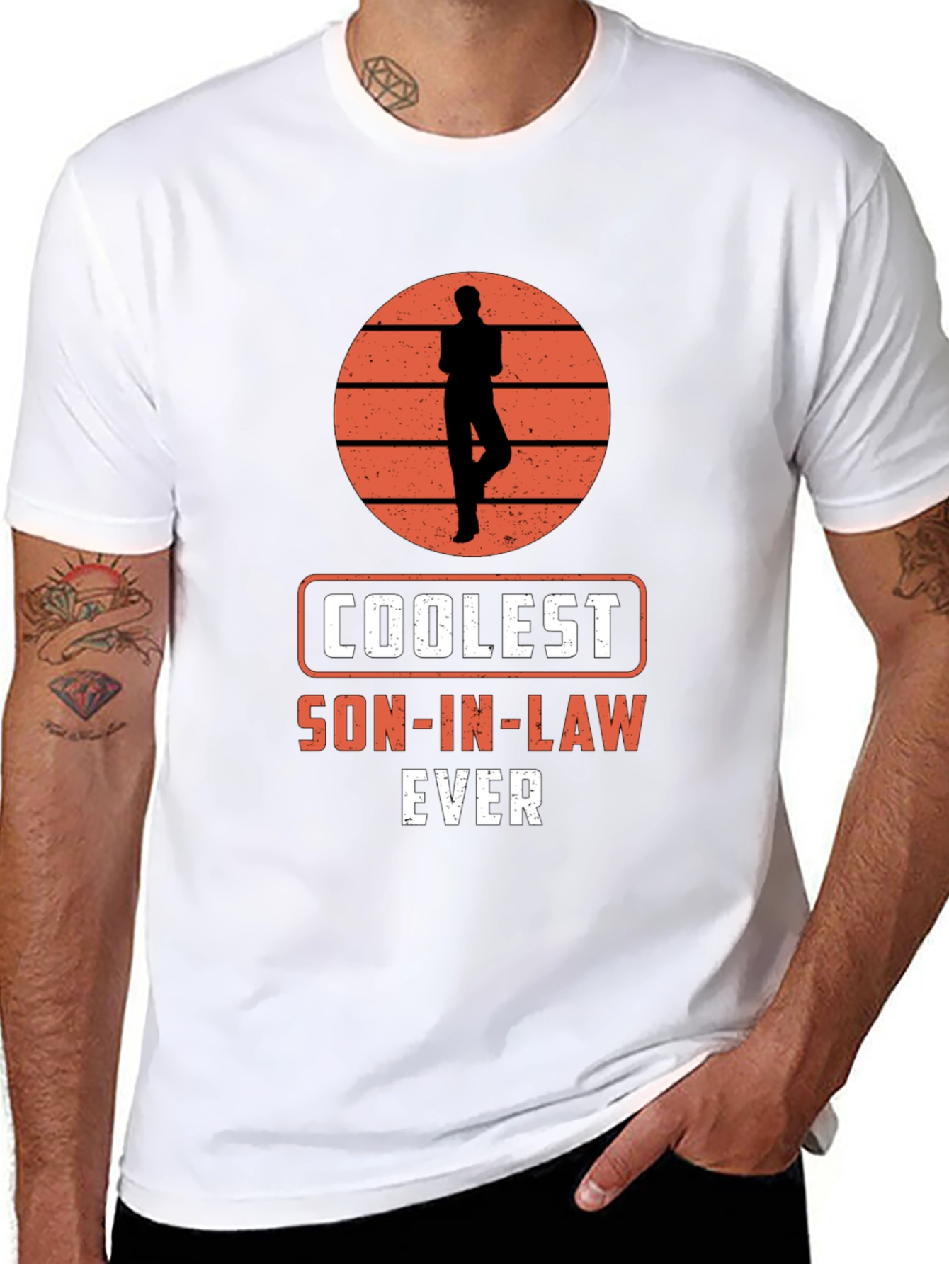 Black Coolest Son-In-Law Ever T-Shirt view 8