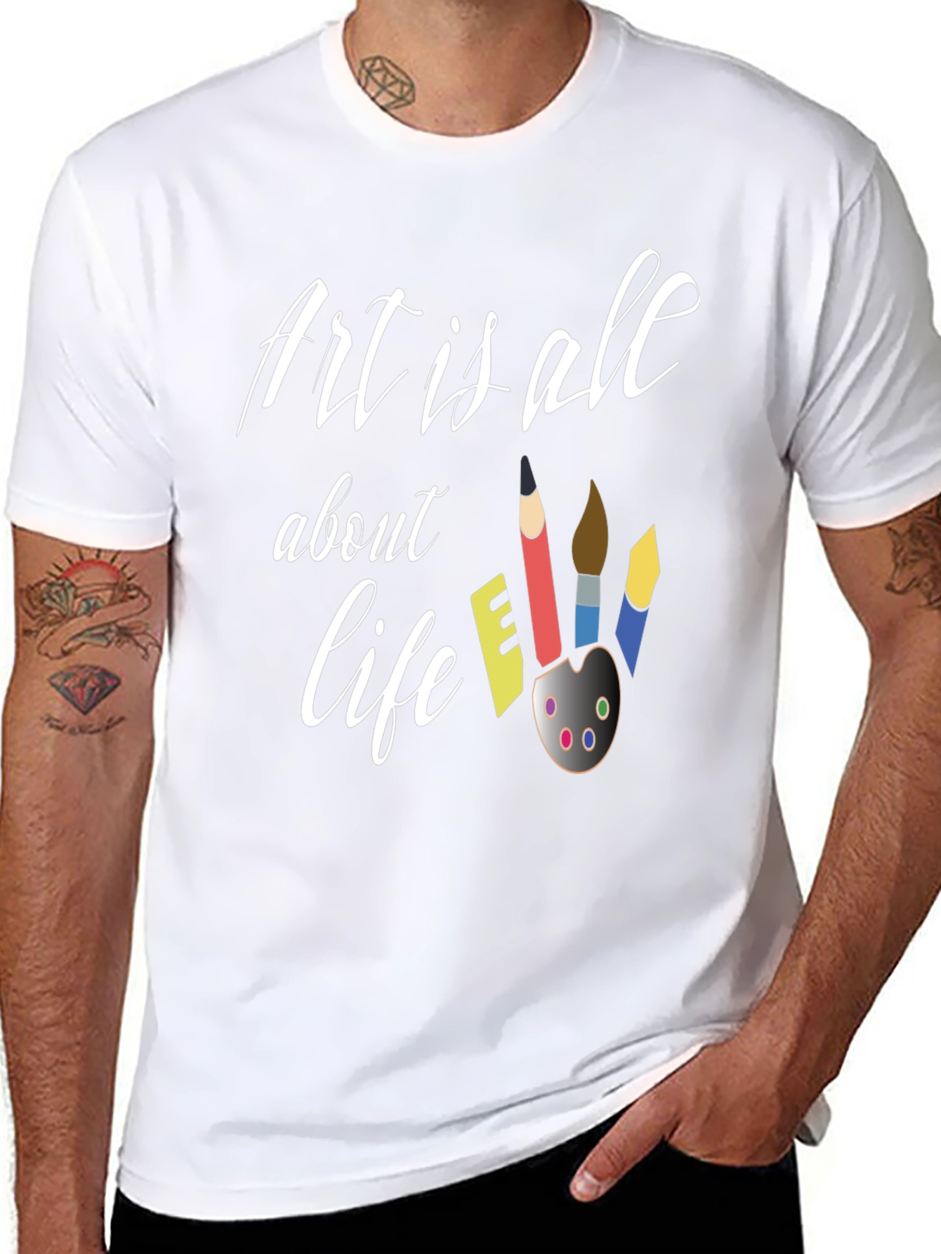 Black Art is All About Life T-Shirt view 8