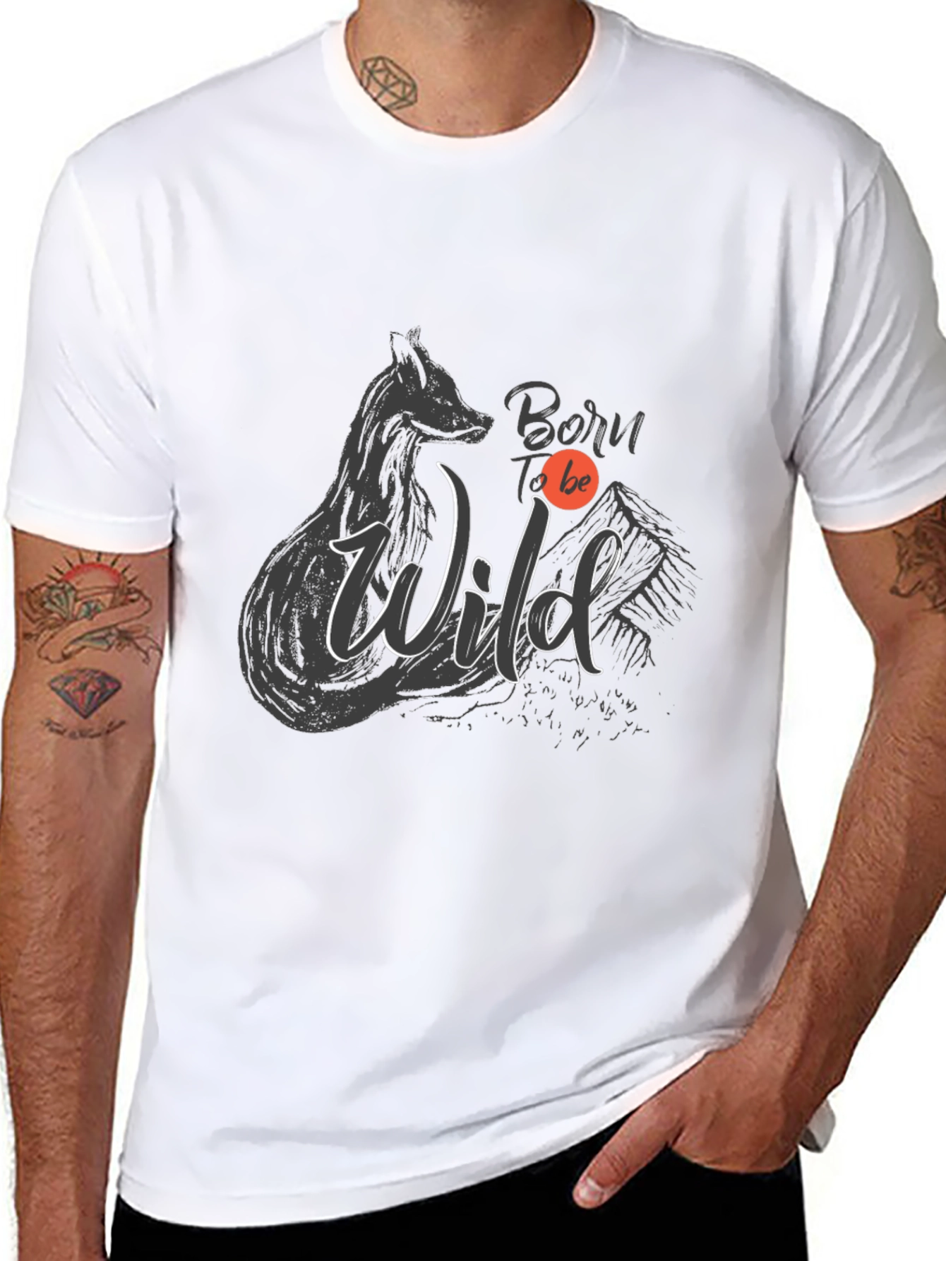 Born to Be Wild Graphic T-Shirt - 8