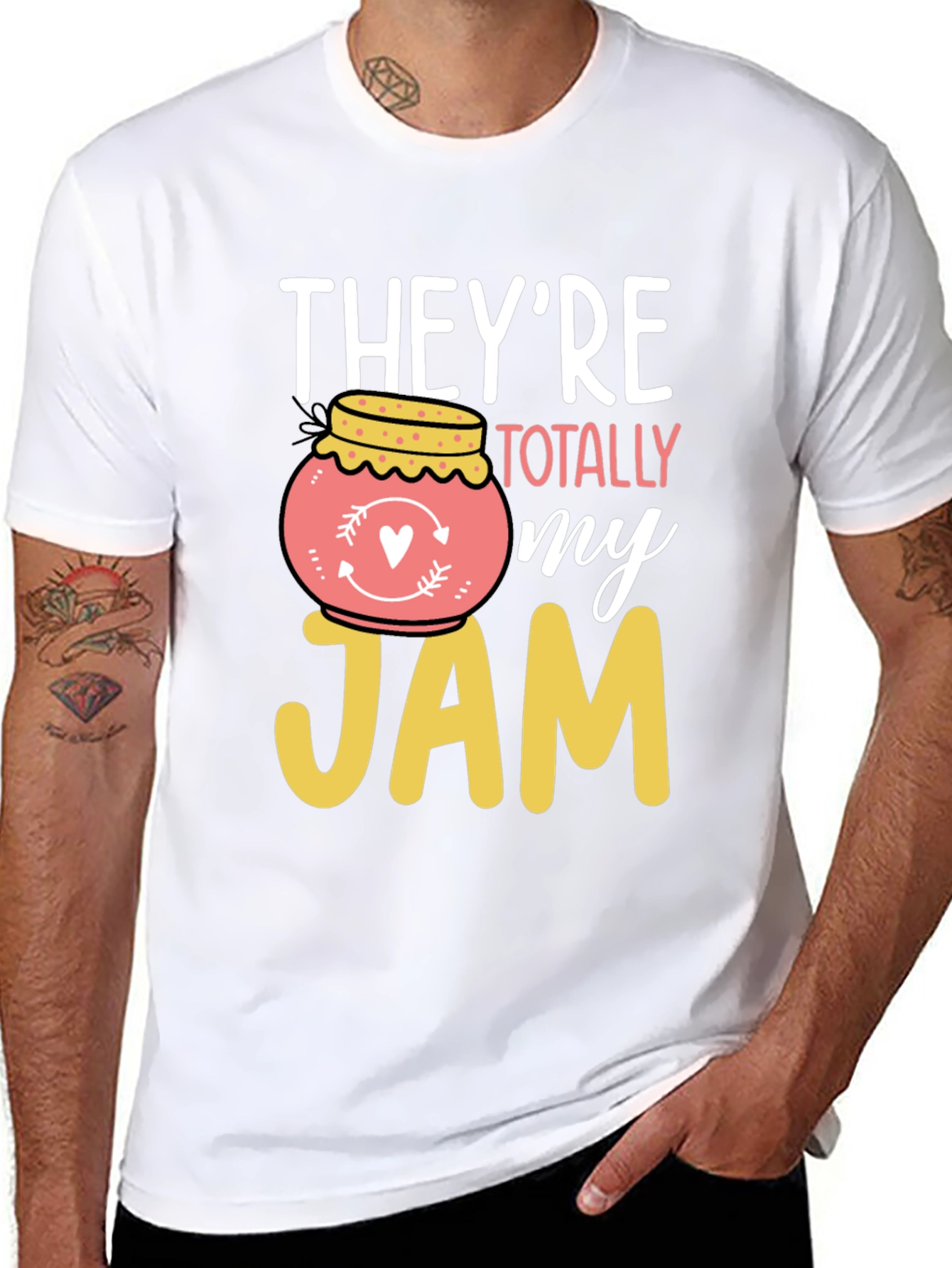 Black They're Totally My Jam Graphic Tee view 8