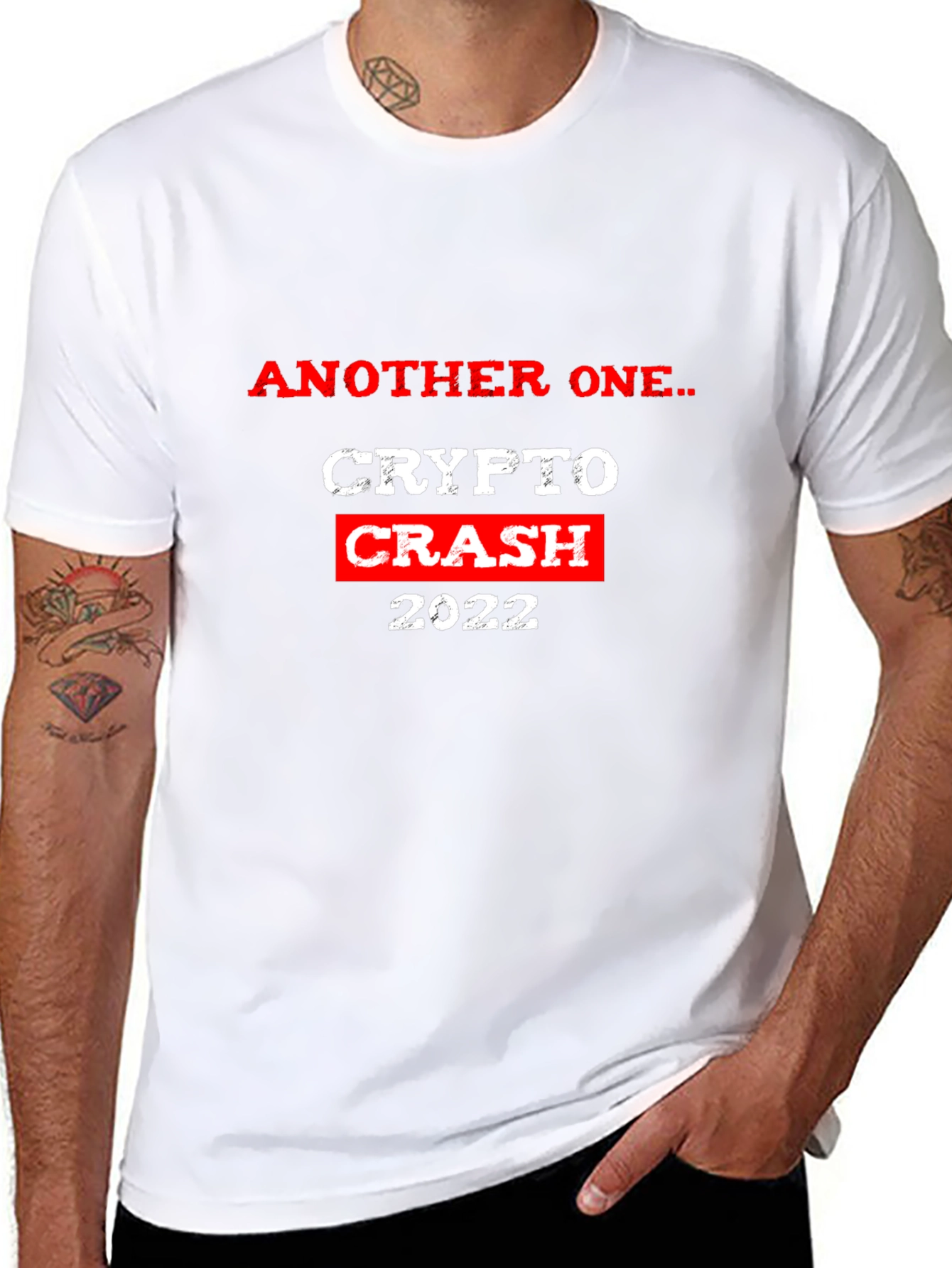Black Crypto Crash 2022 T-Shirt view 8