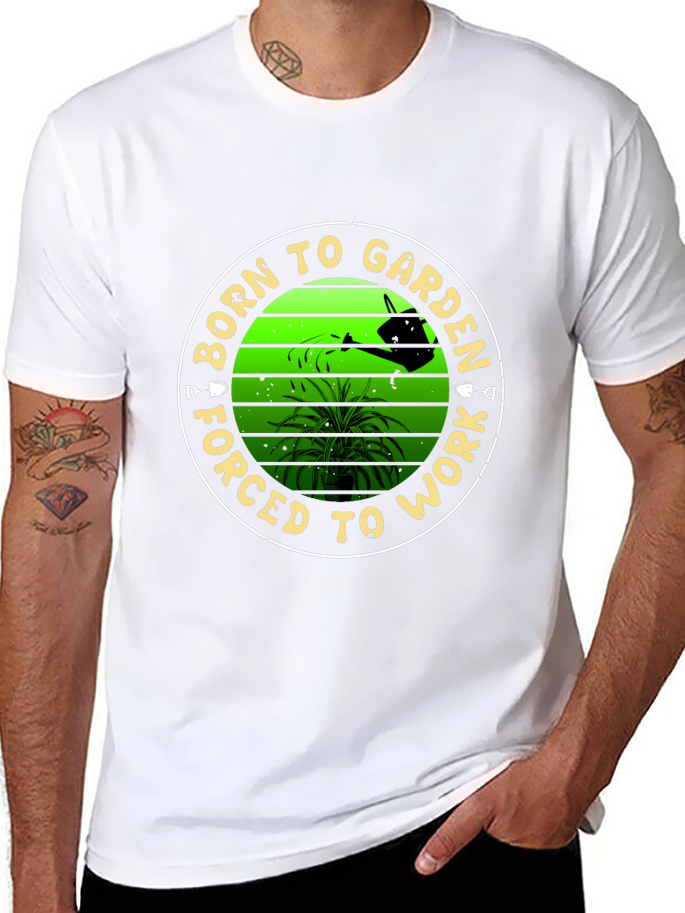 Born to Garden Graphic Tee - 8