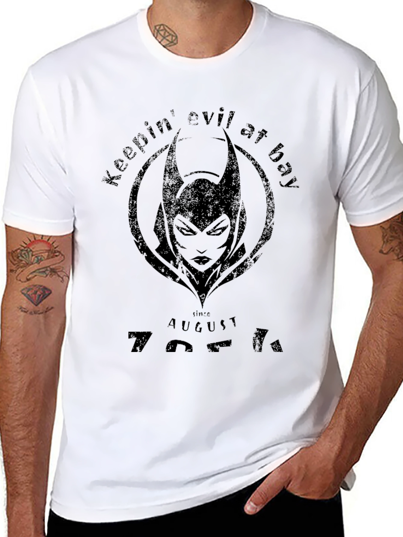Evil At Bay Graphic T-Shirt - 8