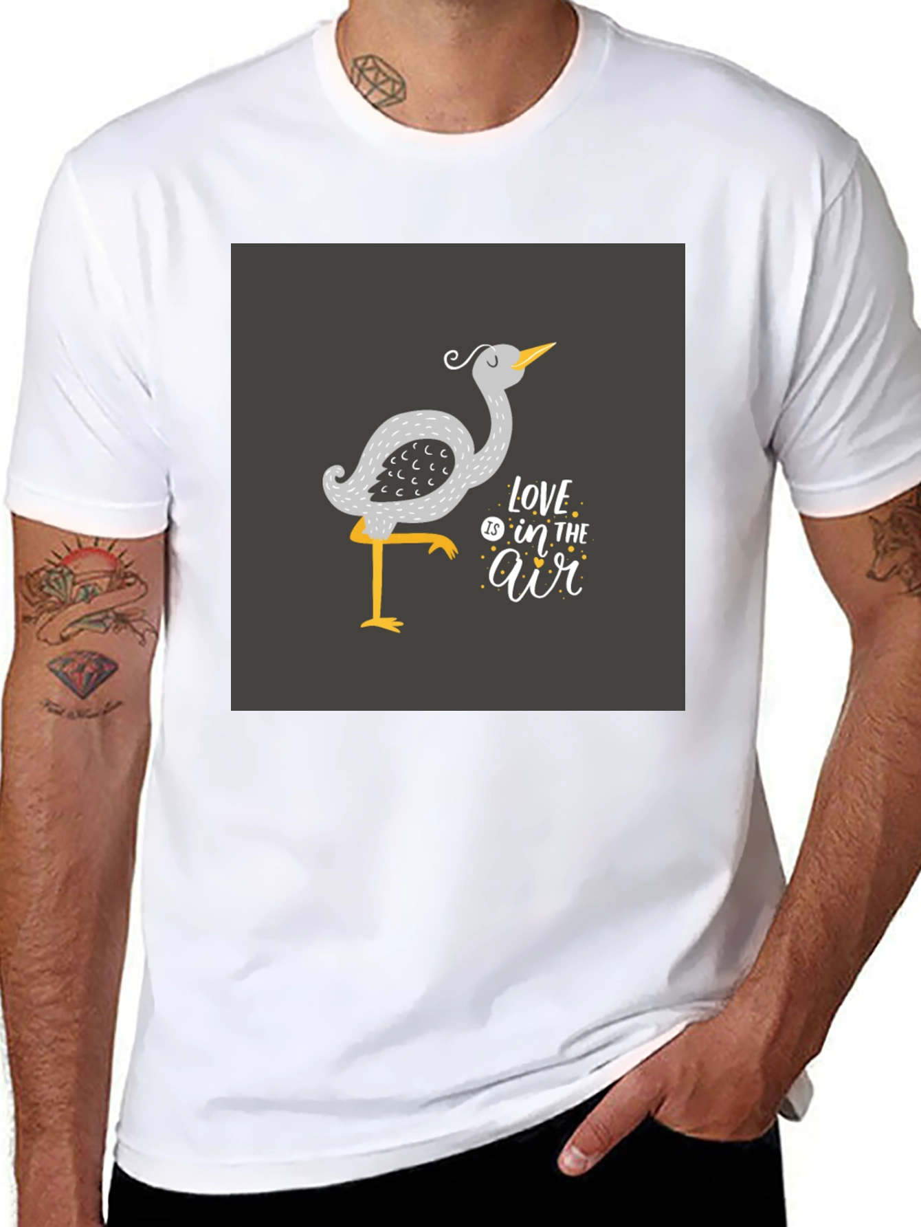 Black Love Is In The Air T-Shirt view 8