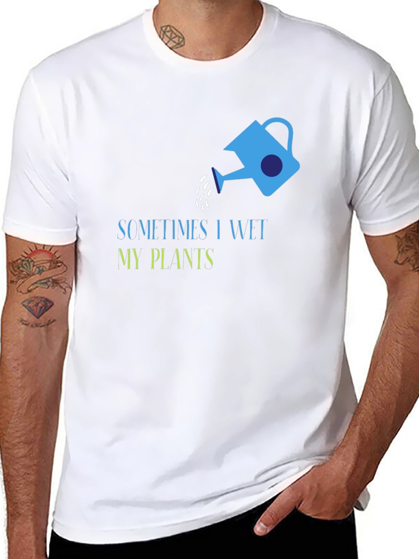 Black Funny Plant Lover Graphic Tee view 8