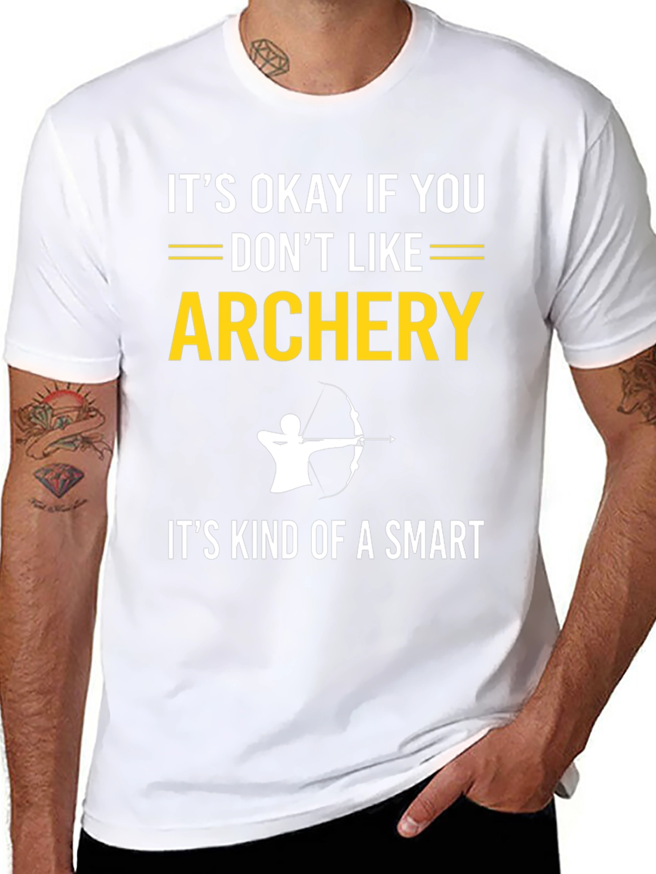 Black Archery T-Shirt: It's Okay If You Don't Like It view 8