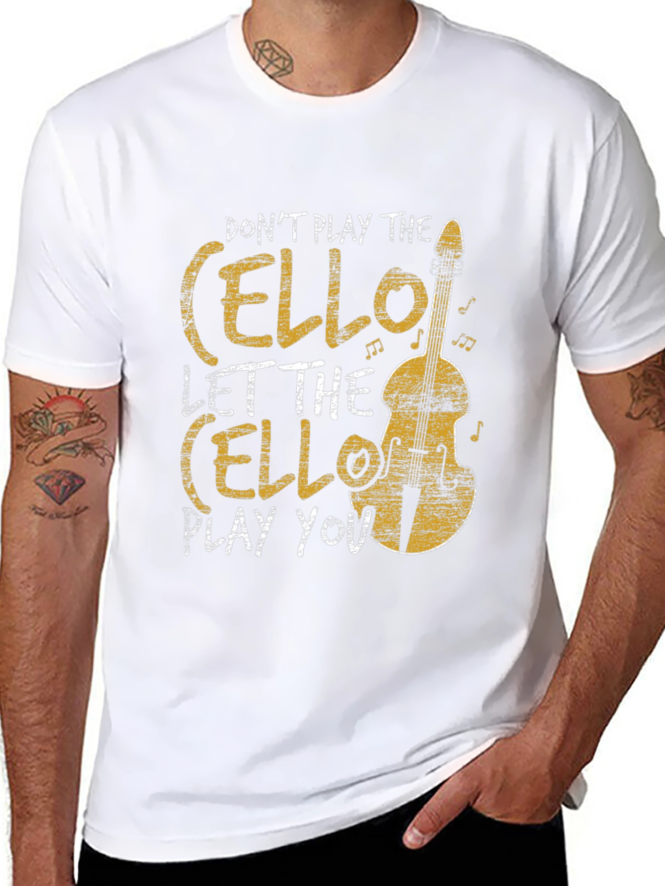 Black Don't Play the Cello T-Shirt view 8