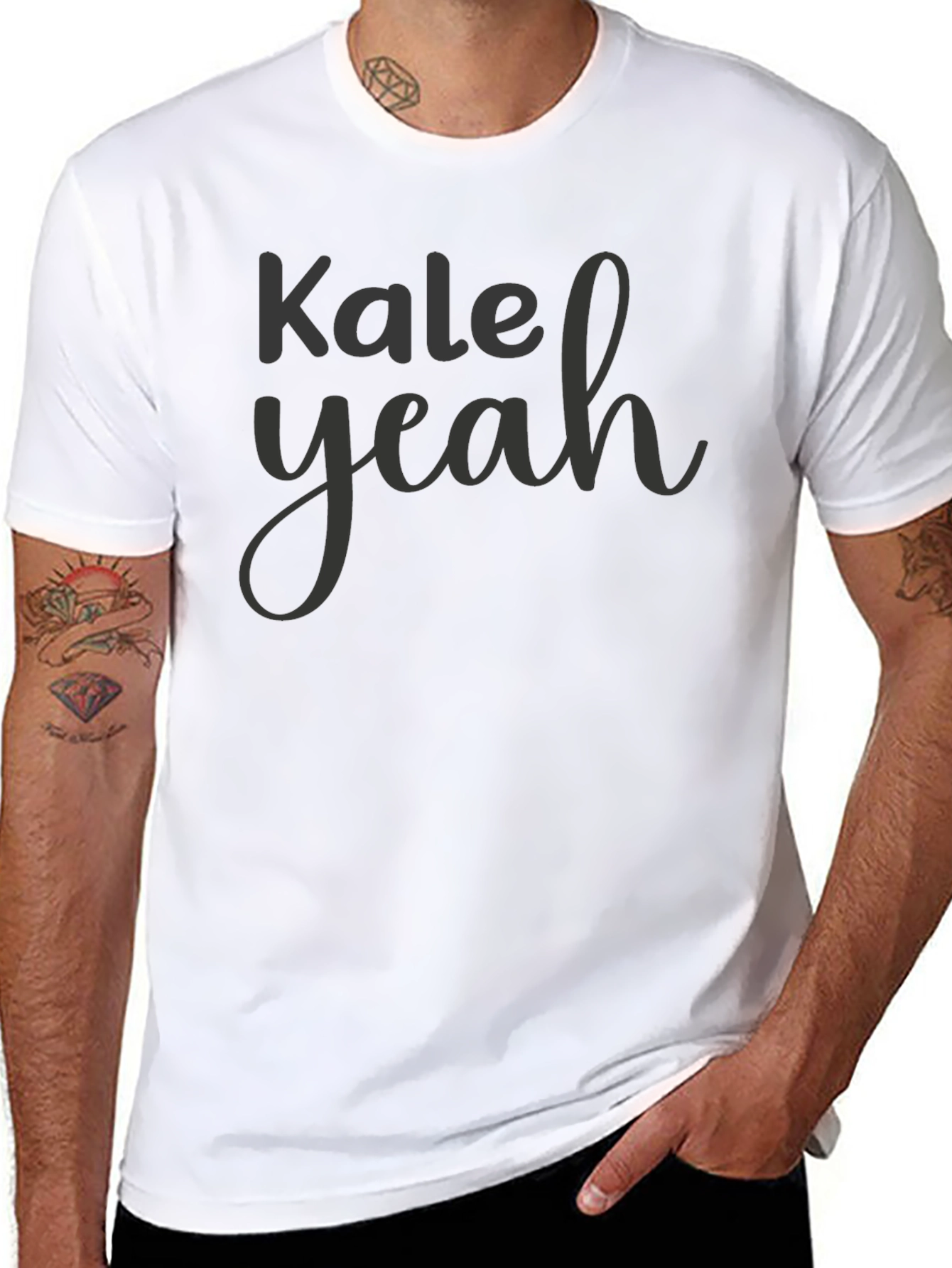 Kale Yeah! Graphic Tee - Trendy & Comfy - 8