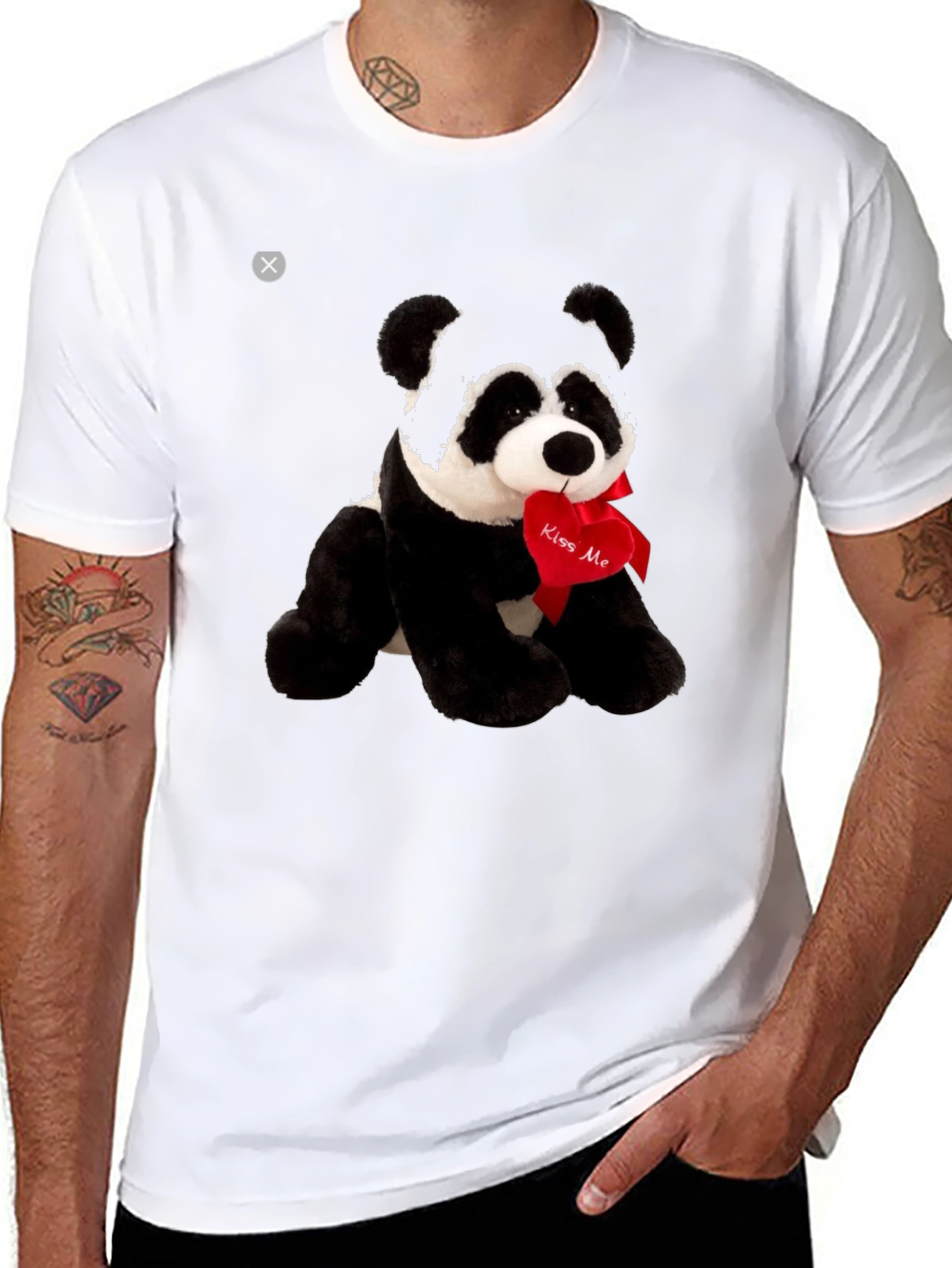 Panda Love T-Shirt - Kiss Me - 8