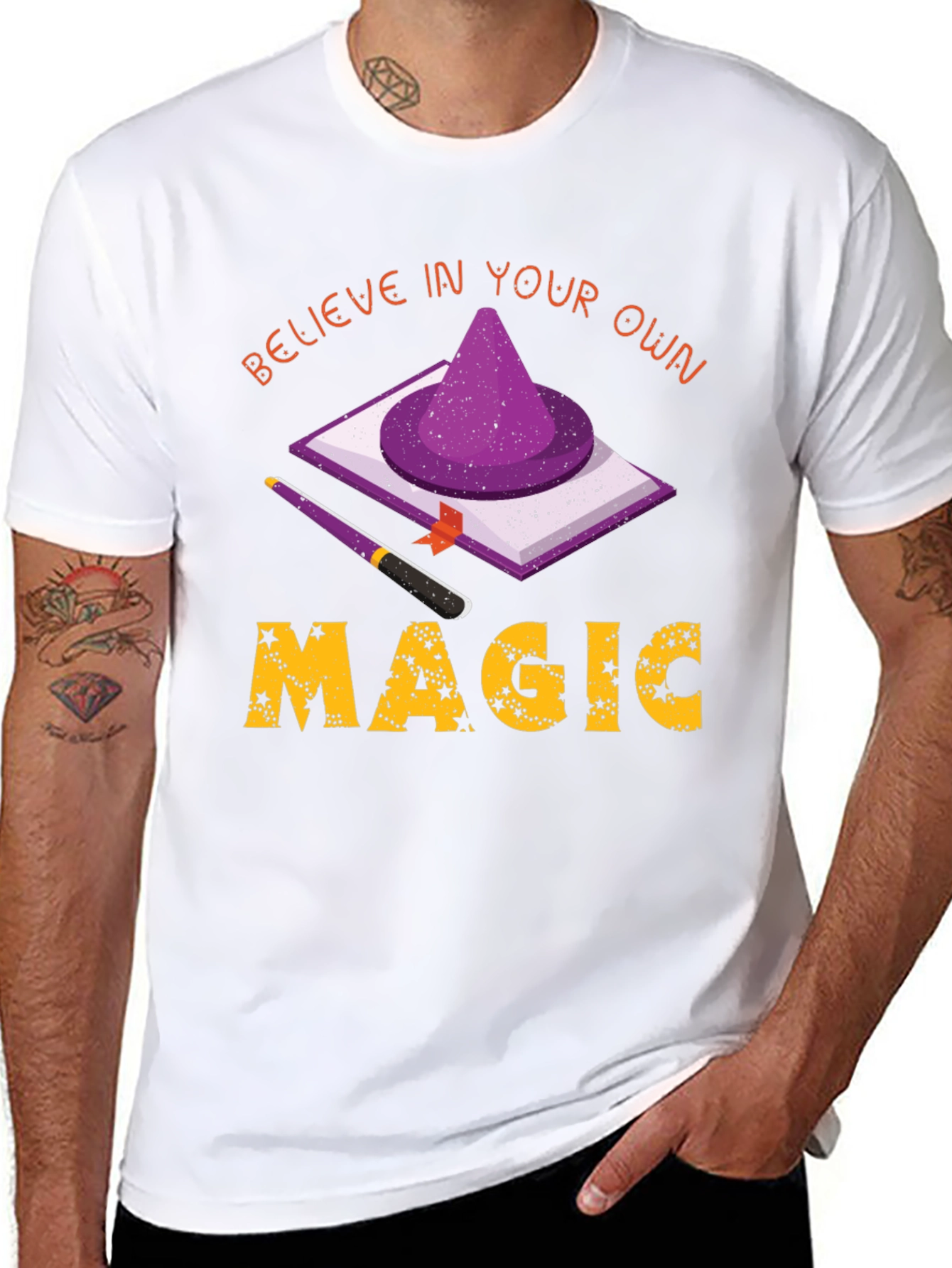 Believe In Your Own Magic Graphic T-Shirt - 8